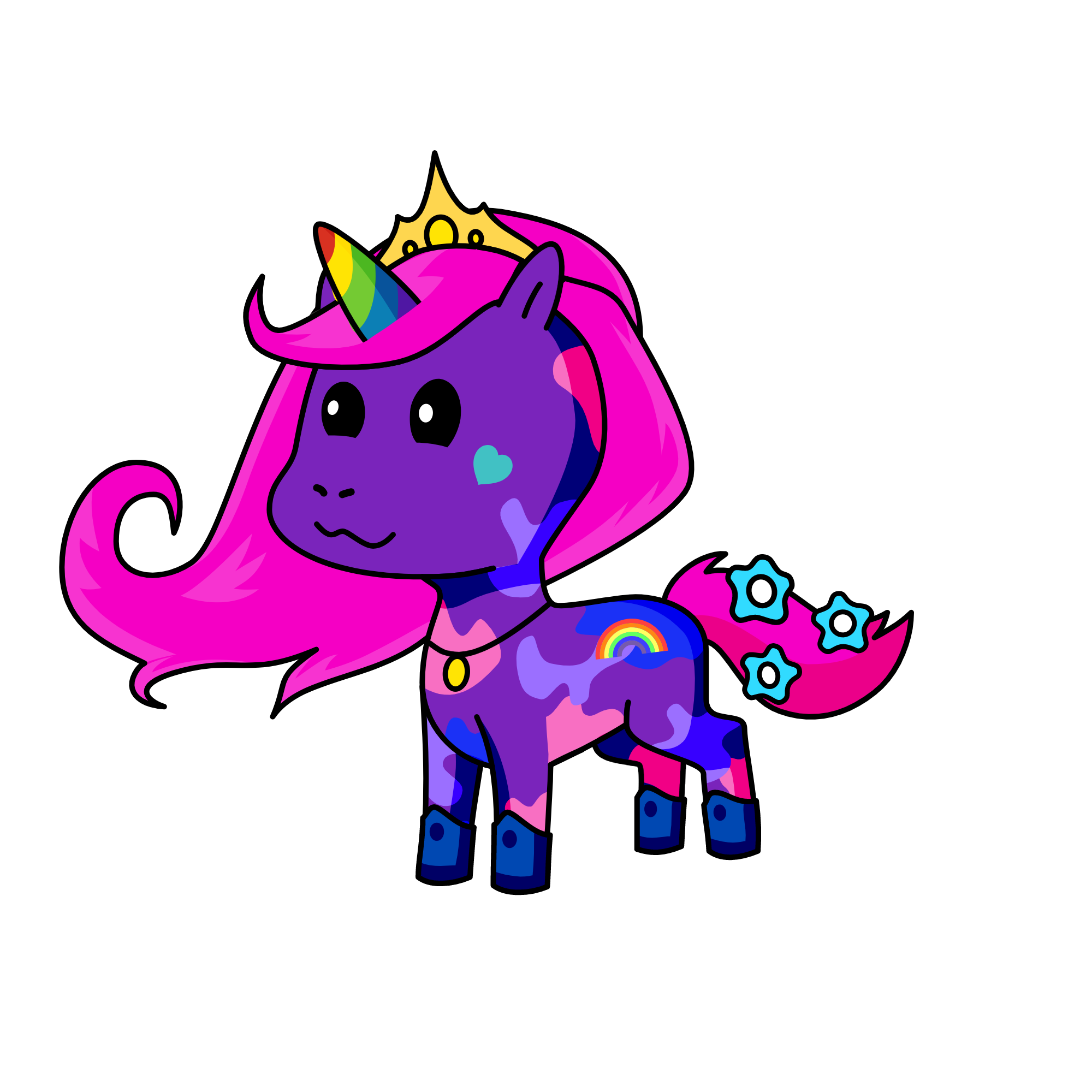 winki, the unicorn