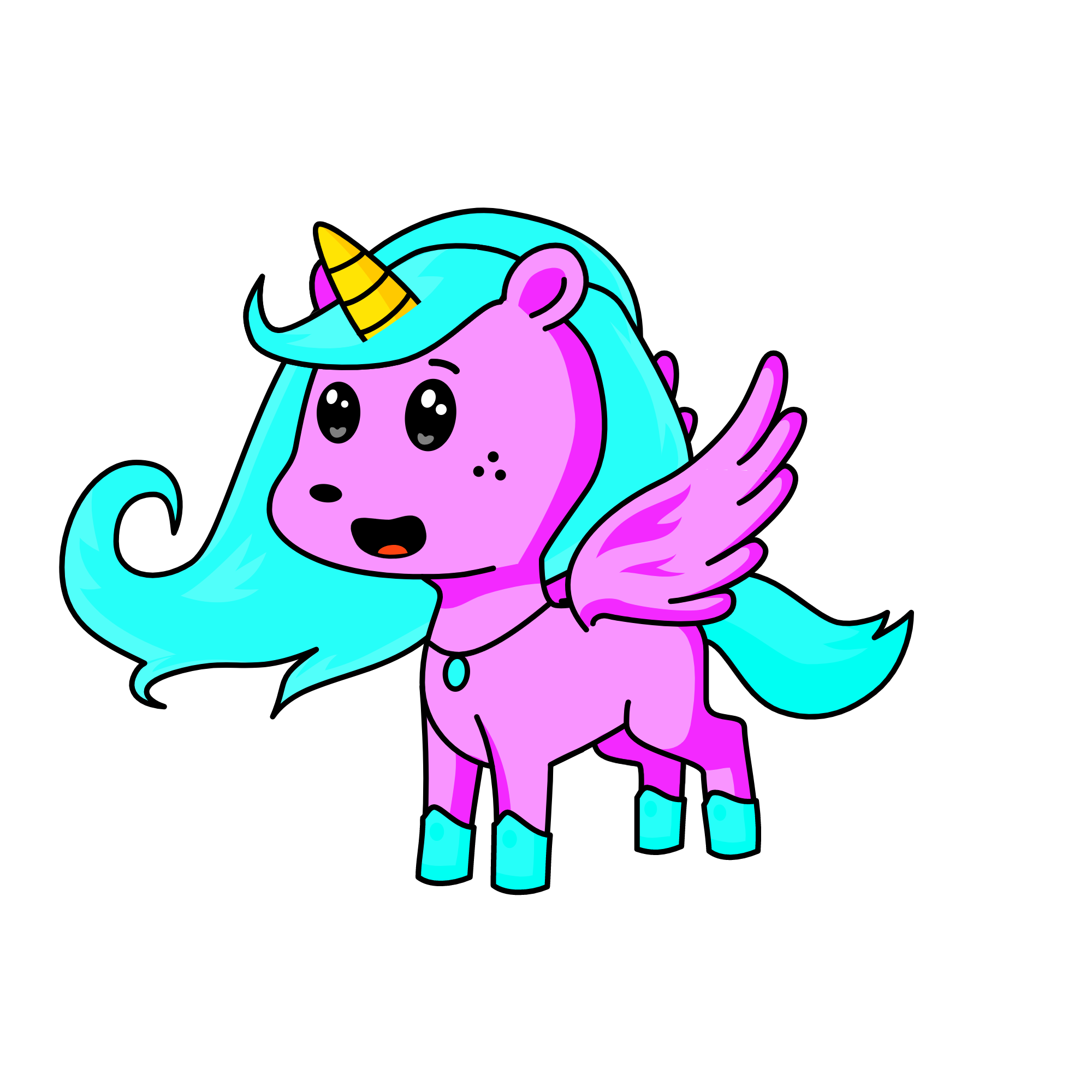 Zicon , the unicorn