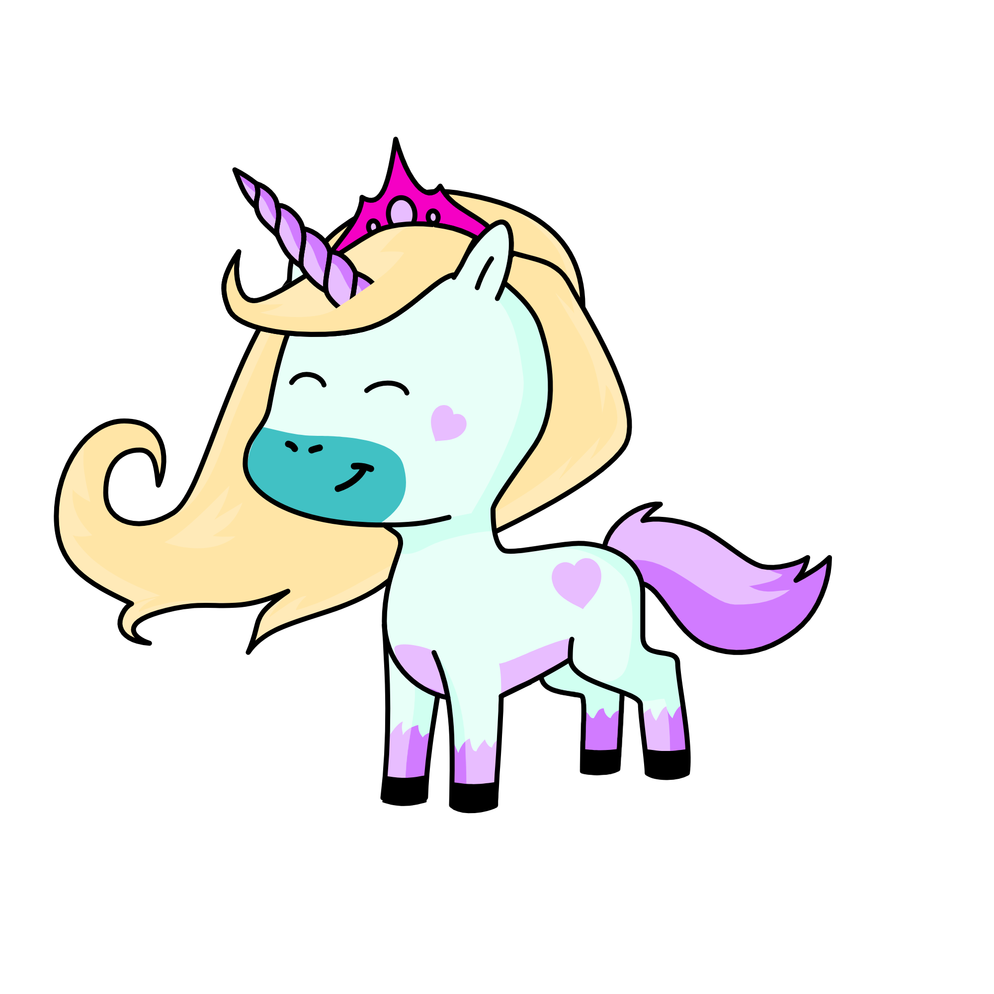 rosea, the unicorn