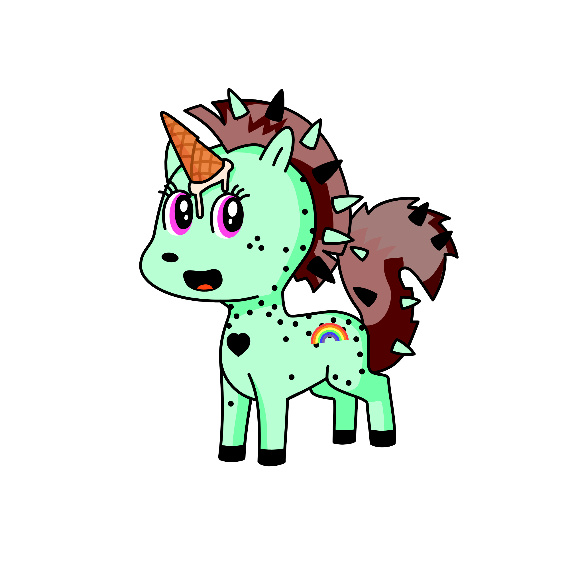 Mint Chip , the unicorn