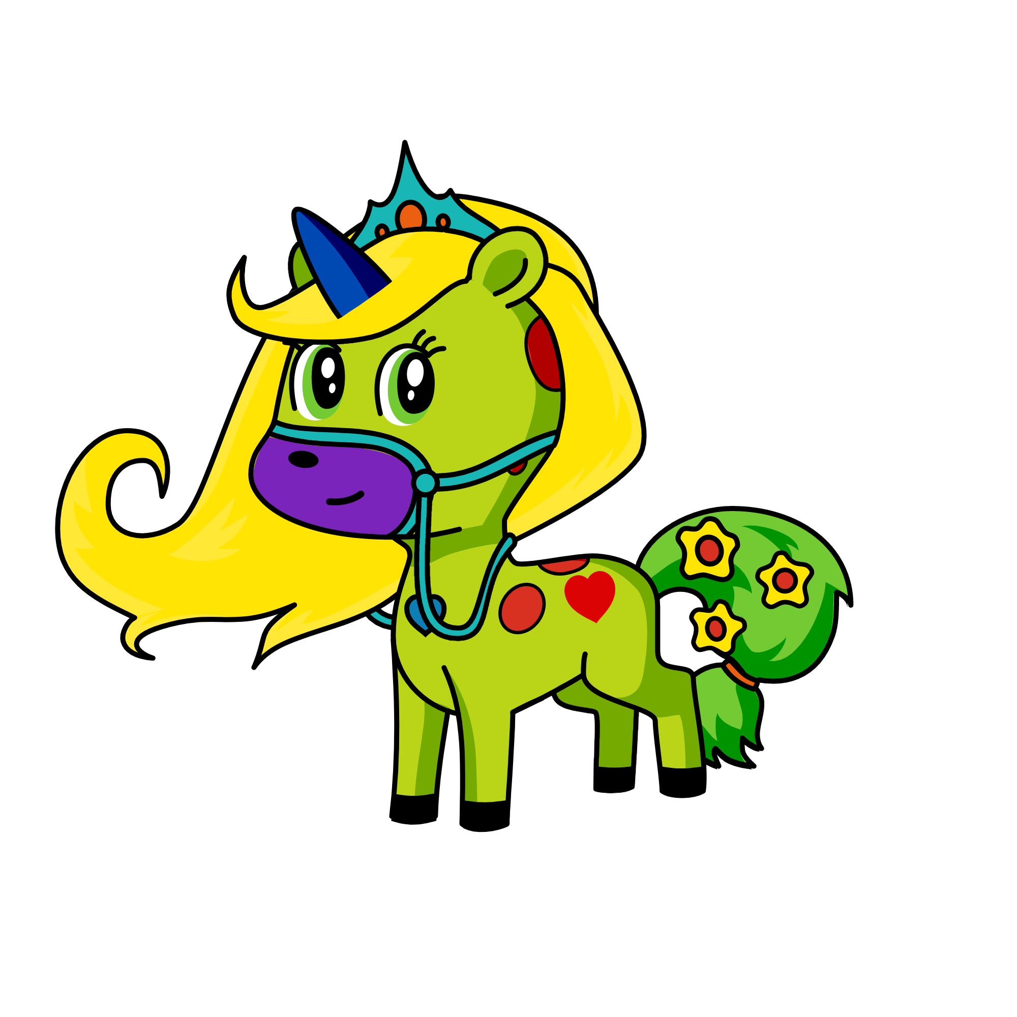 Le Le, the unicorn