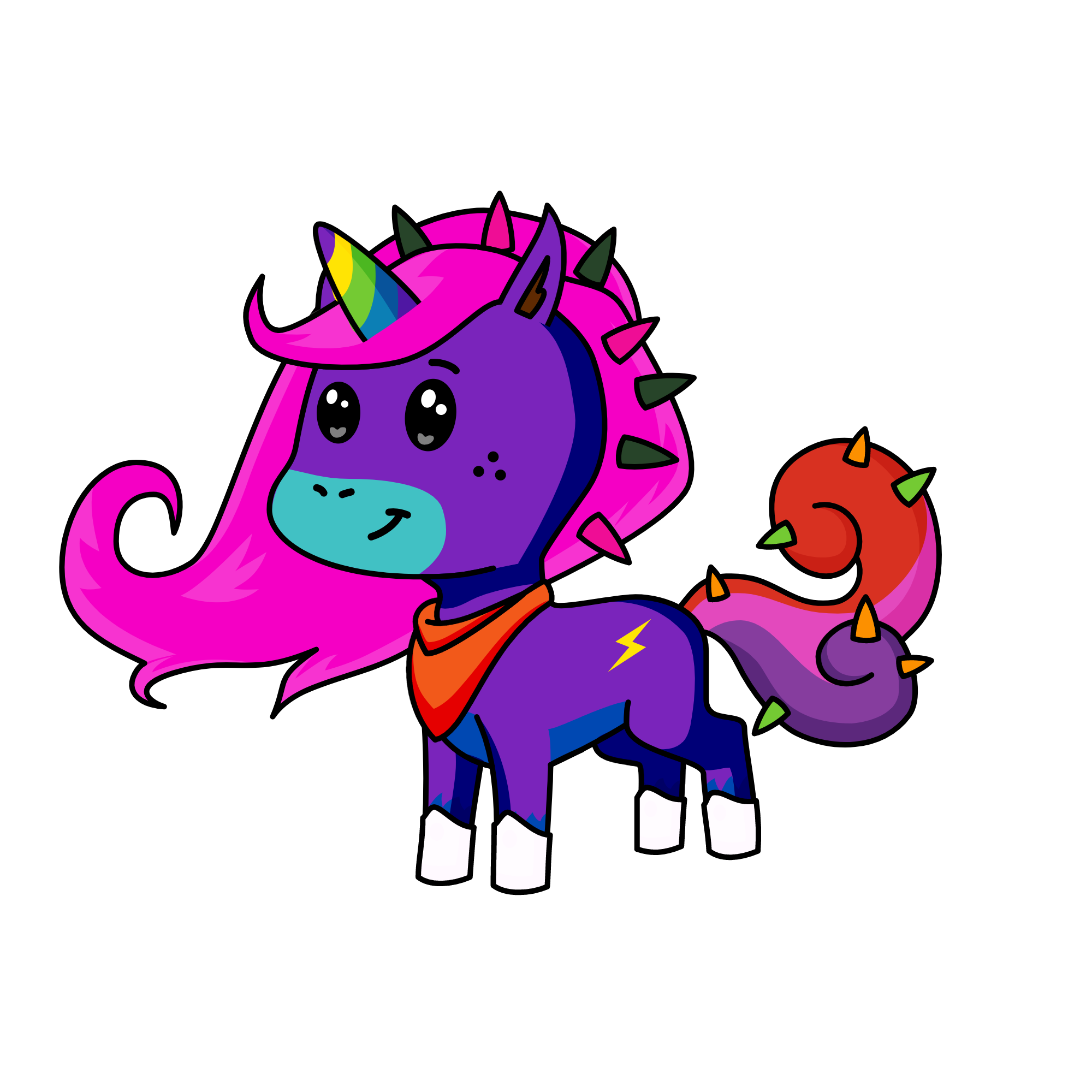 BAD GRİL (2), the unicorn