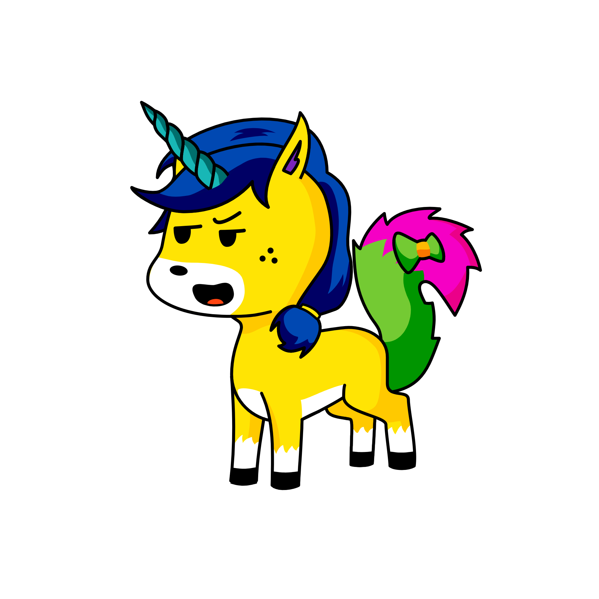 rg, the unicorn