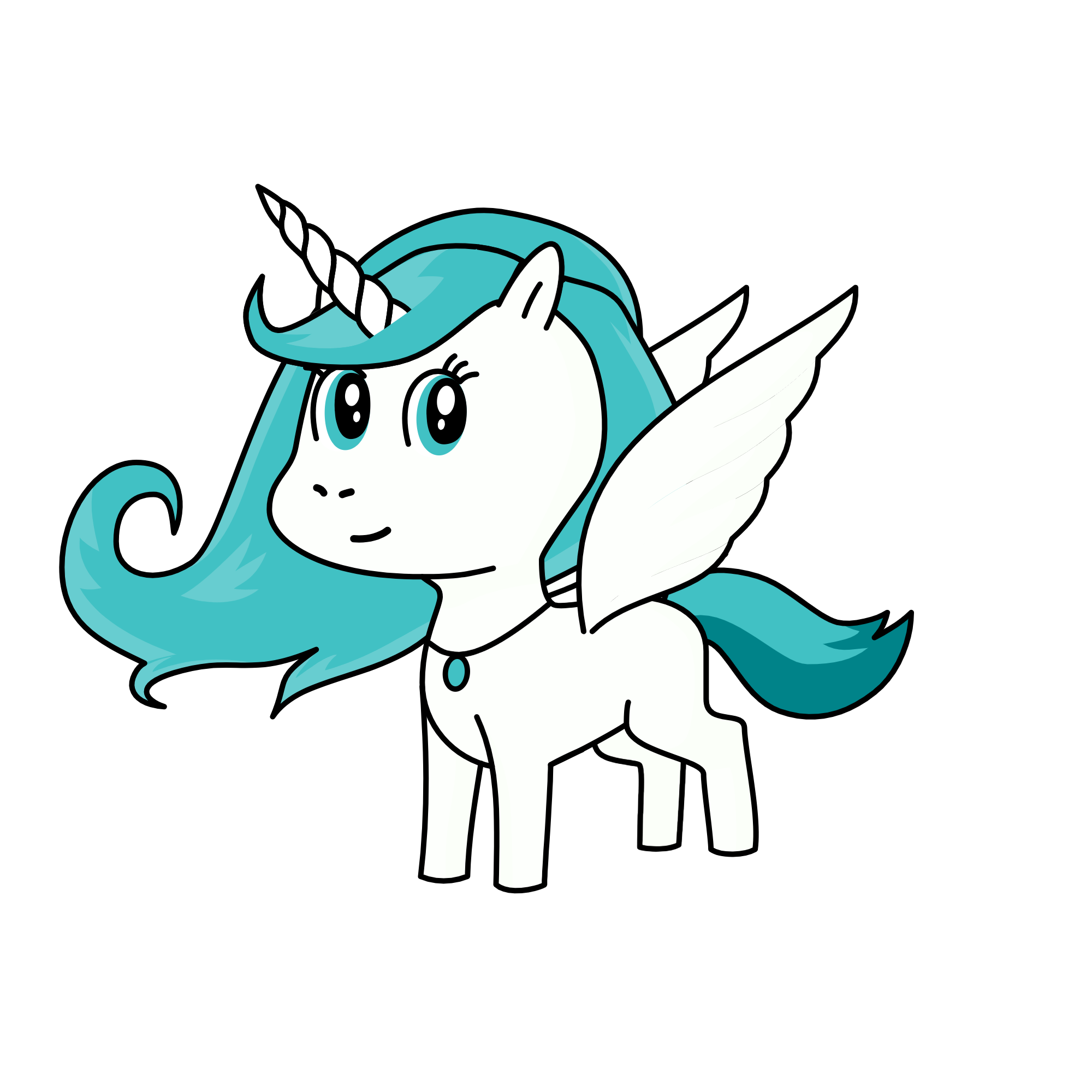 Icey, the unicorn