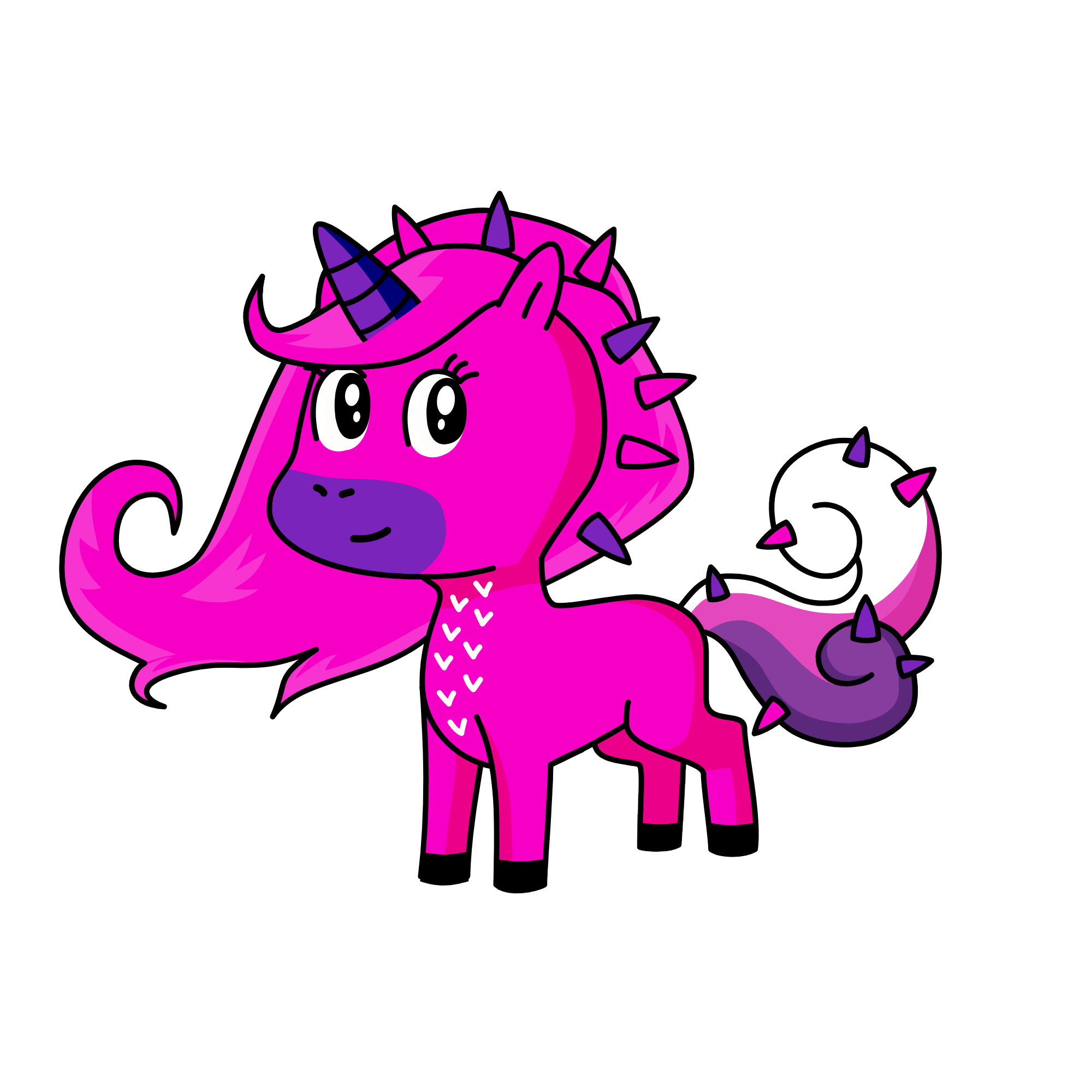 Eladio de unicornio 🍨🍧🦄🌈, the unicorn