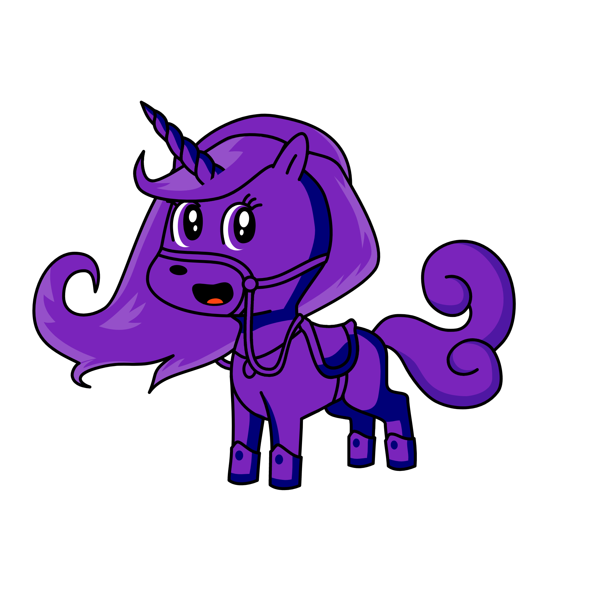 the girl who helps your dreams, the unicorn