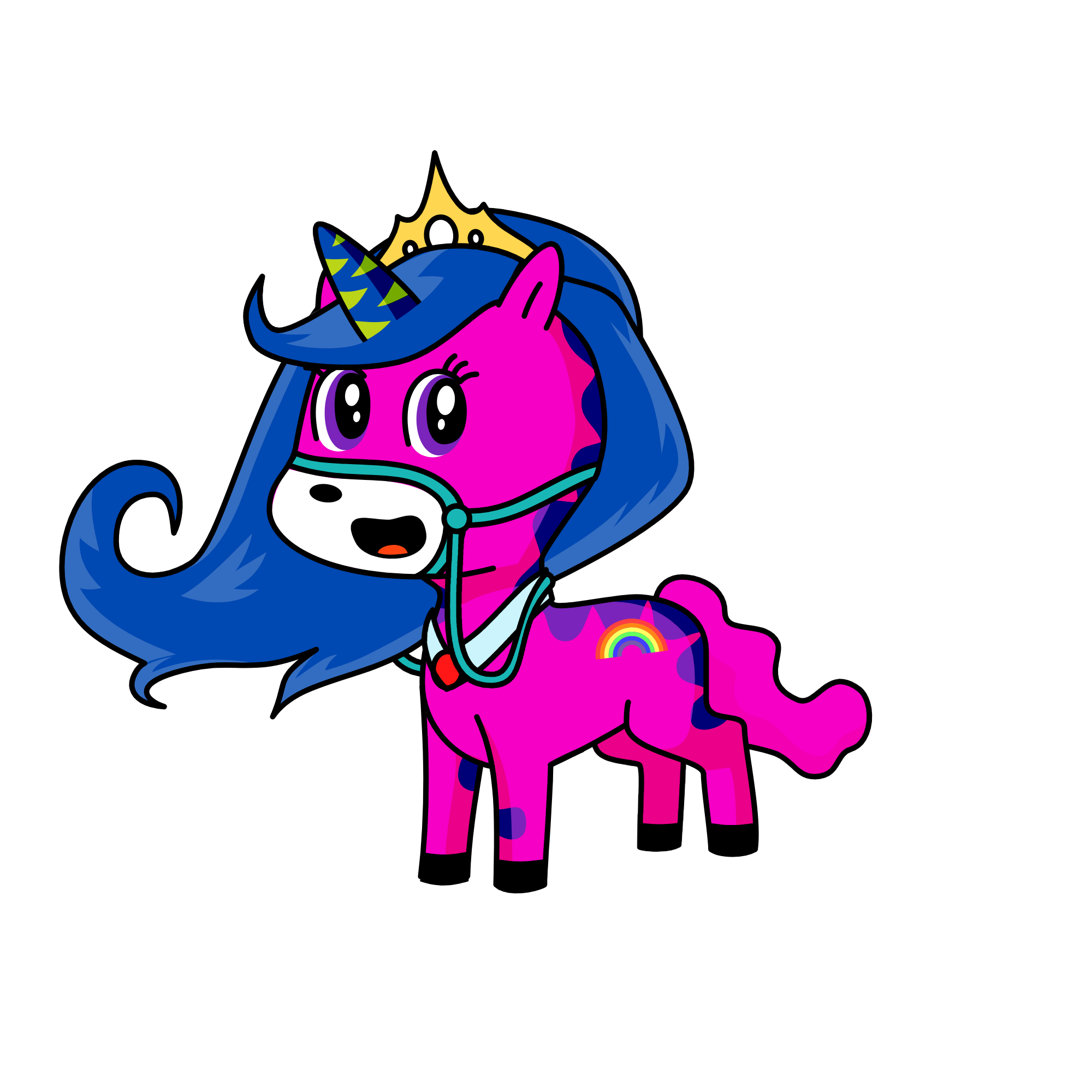 Marshmello, the unicorn