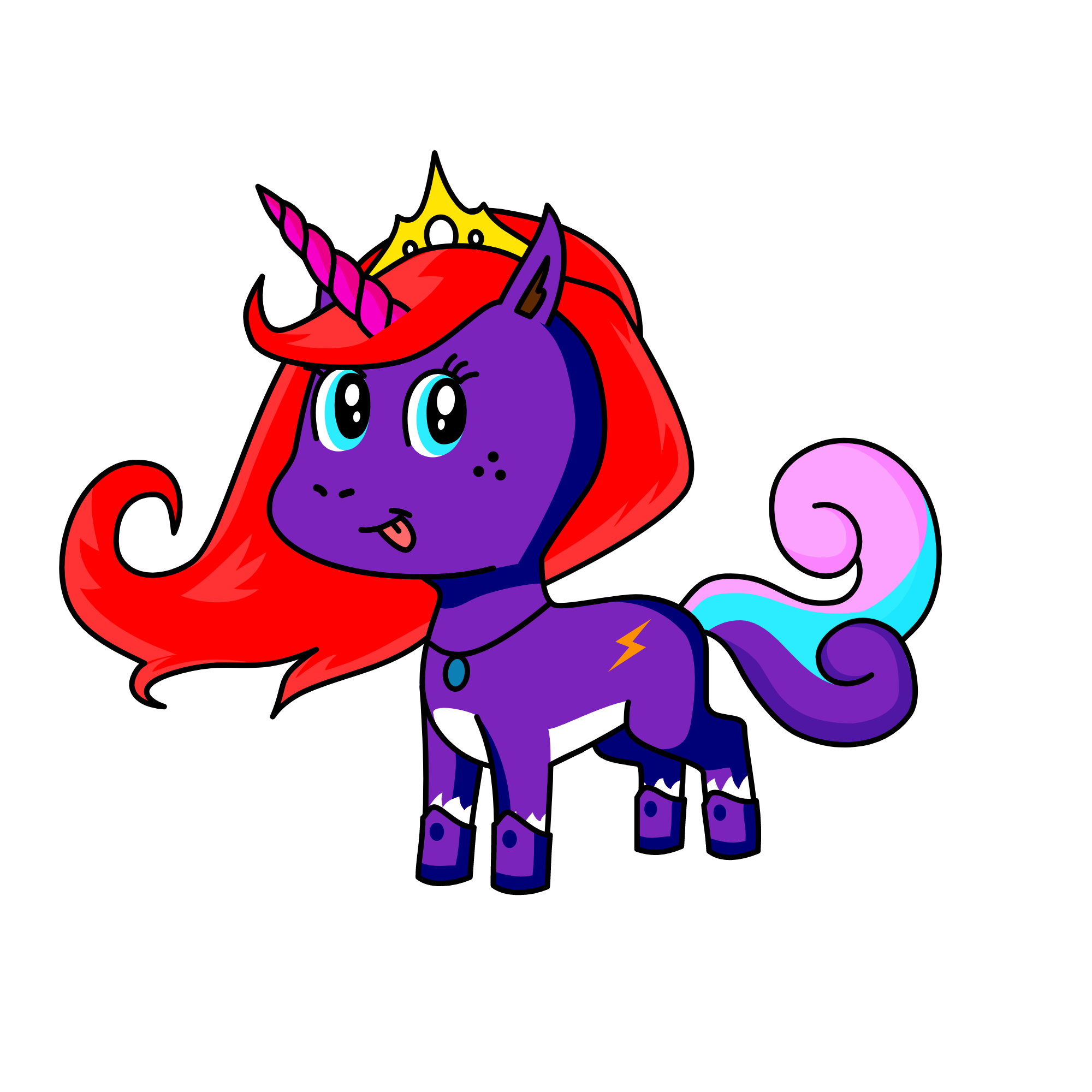 Princess Unicorn, the unicorn