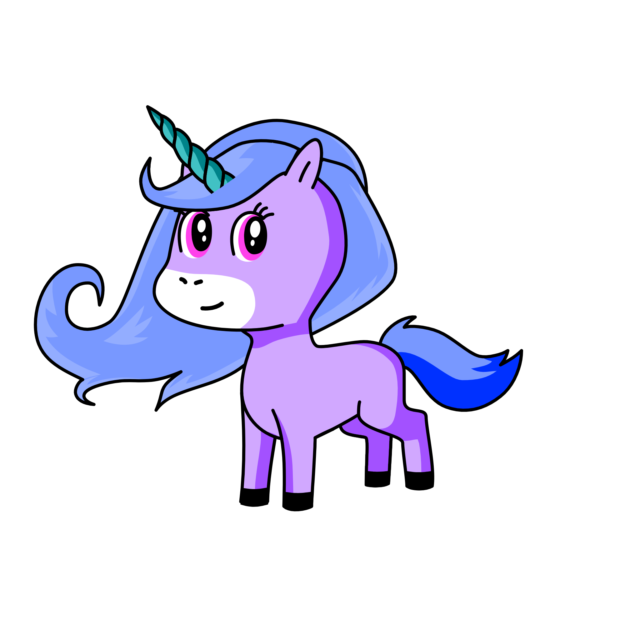 mia, the unicorn