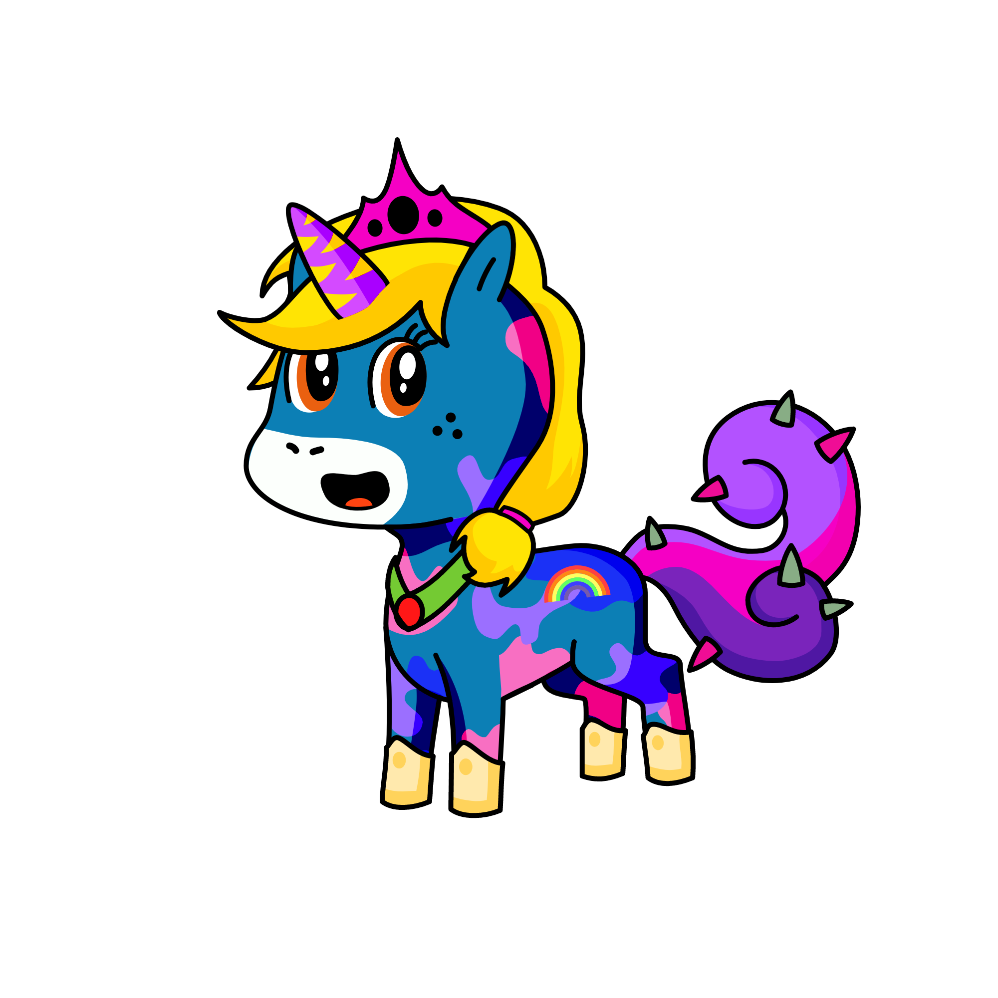 Zumbi, the unicorn