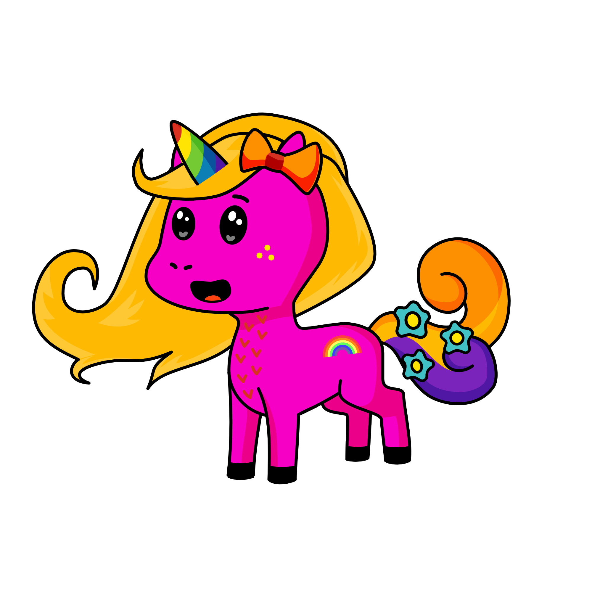 Lychee, the unicorn