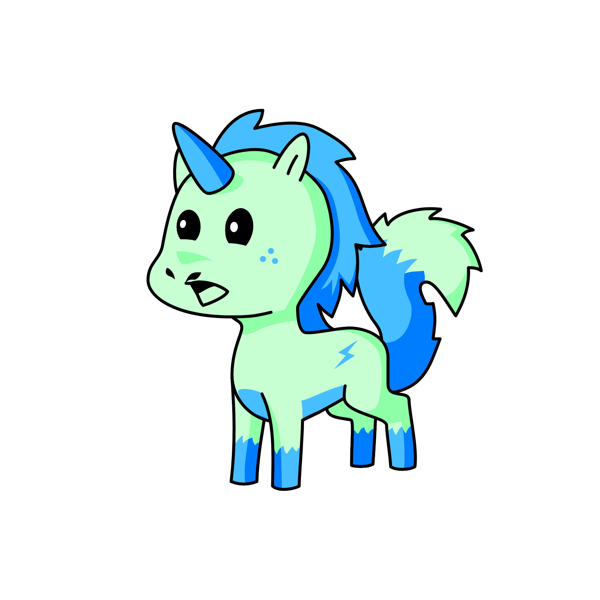 Mr.Legender, the unicorn