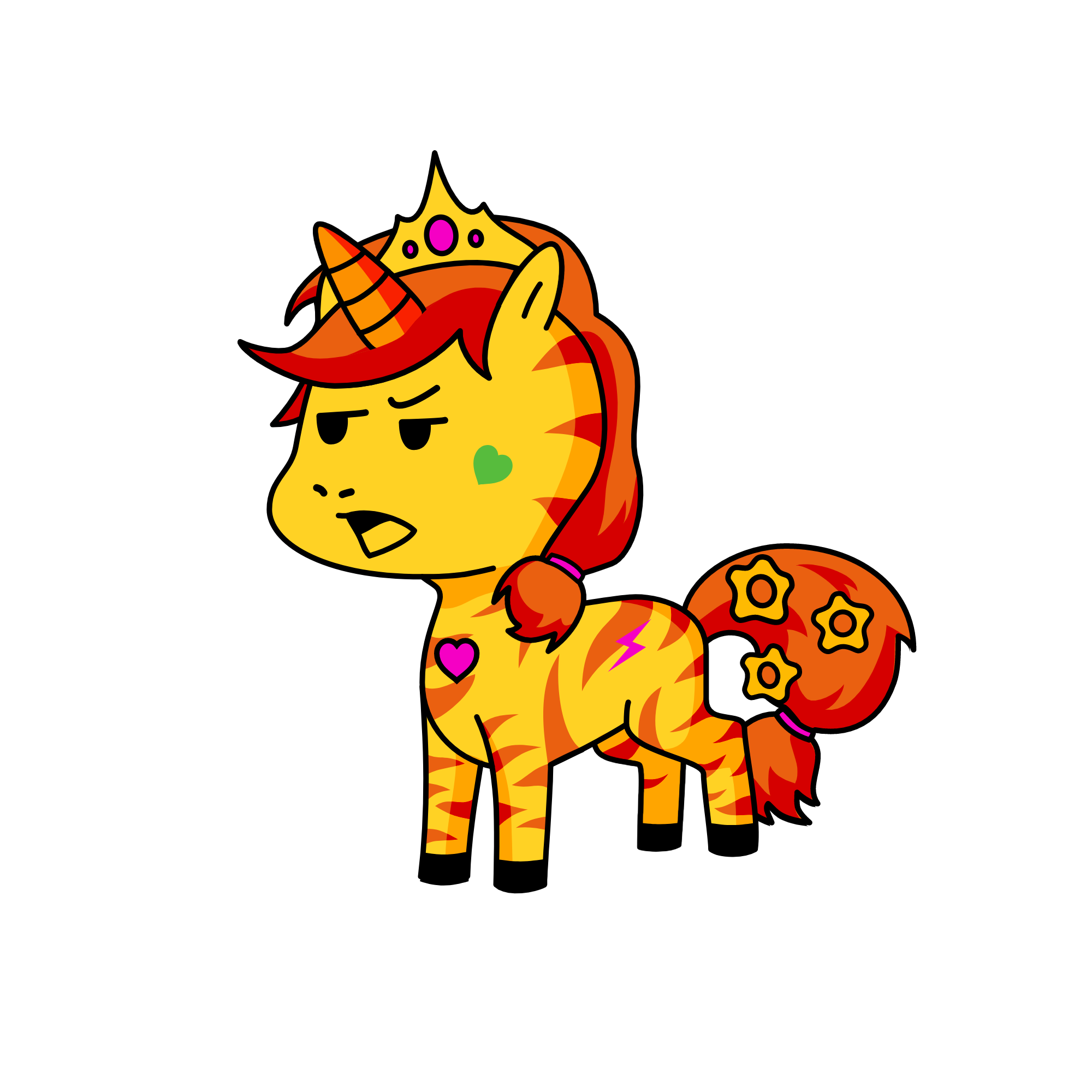 UW444444ID7, the unicorn