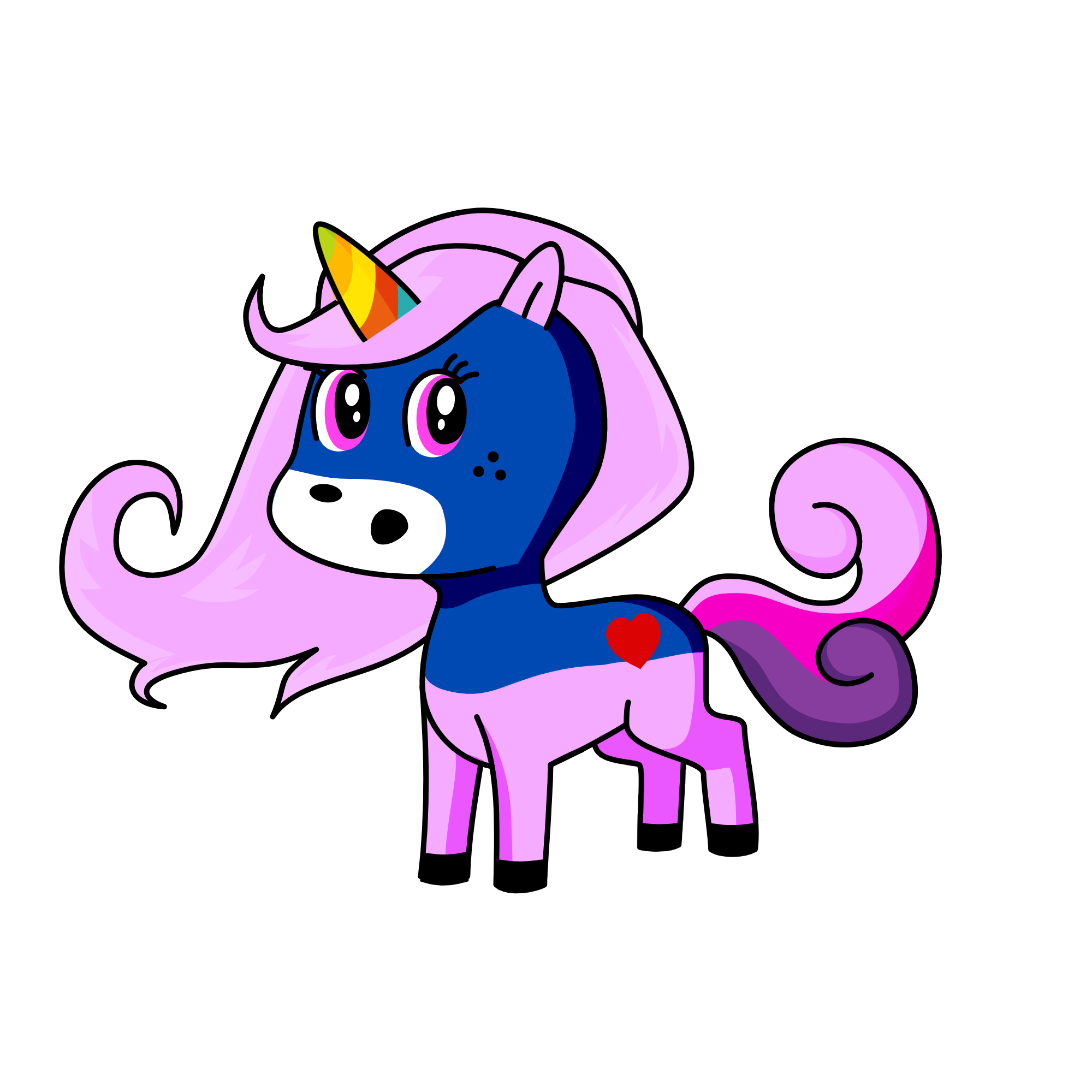 Belle, the unicorn