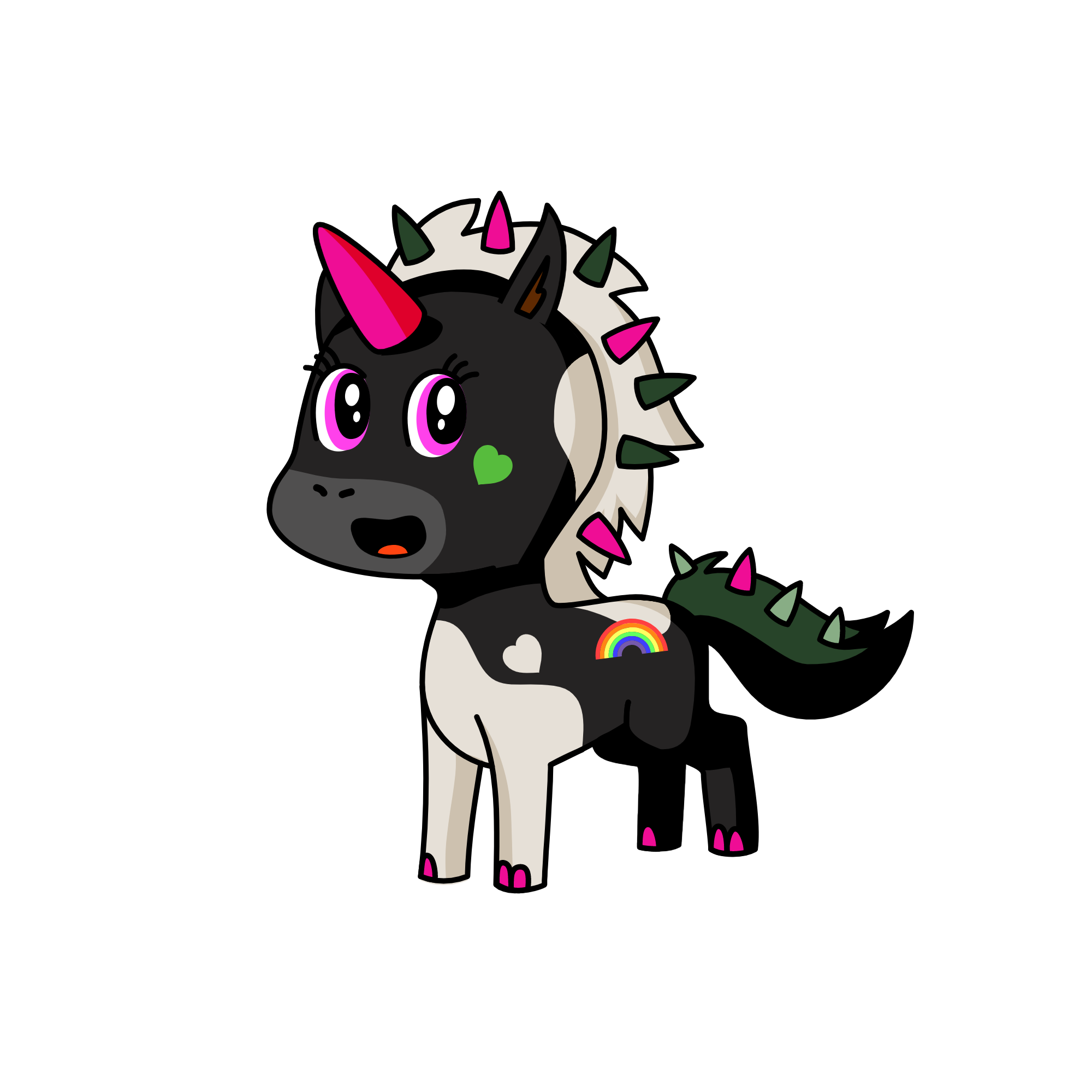 rocket, the unicorn