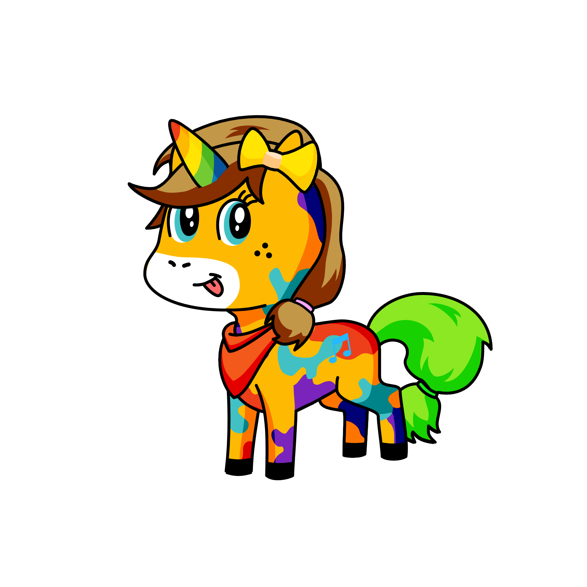 Clarinha, the unicorn