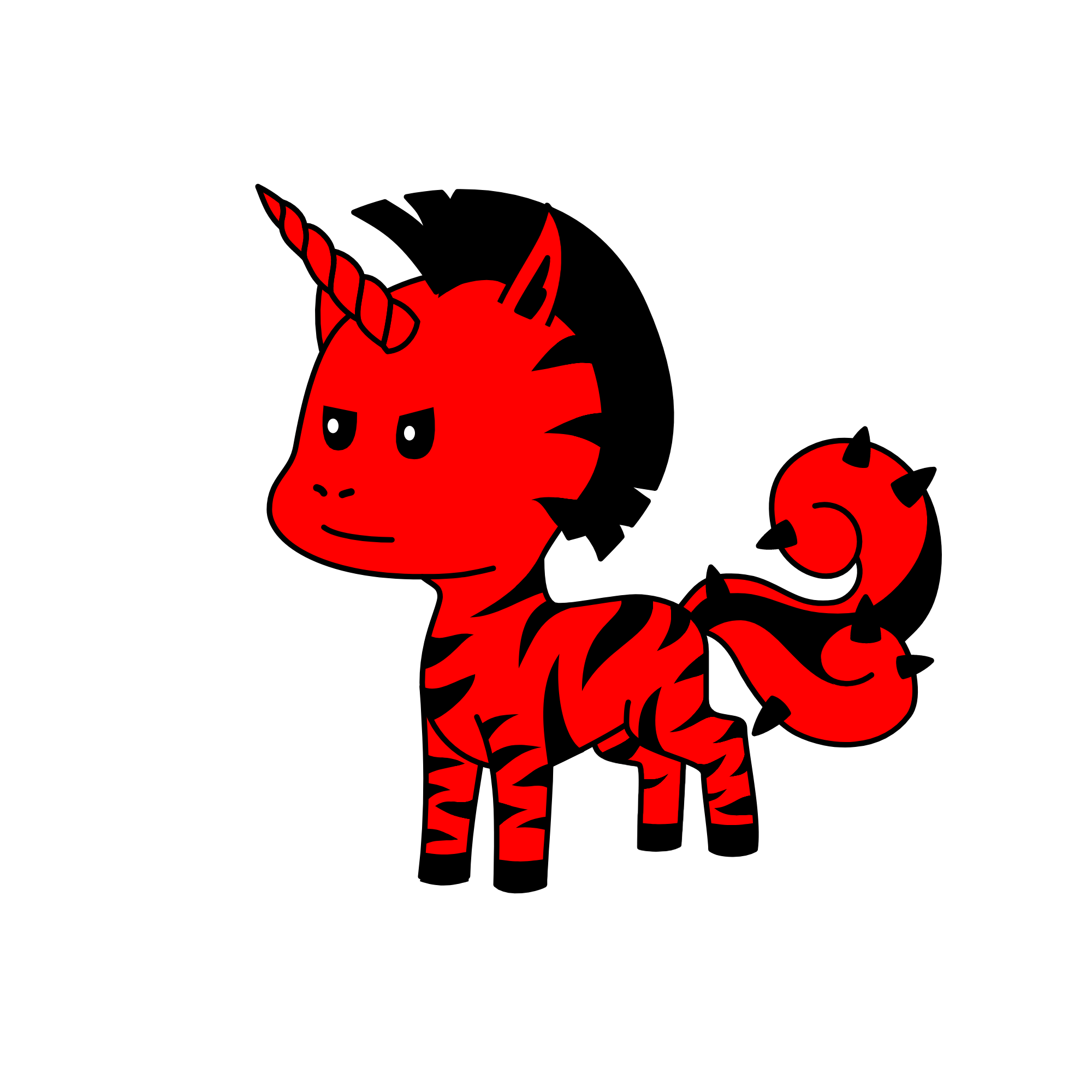 the devil, the unicorn
