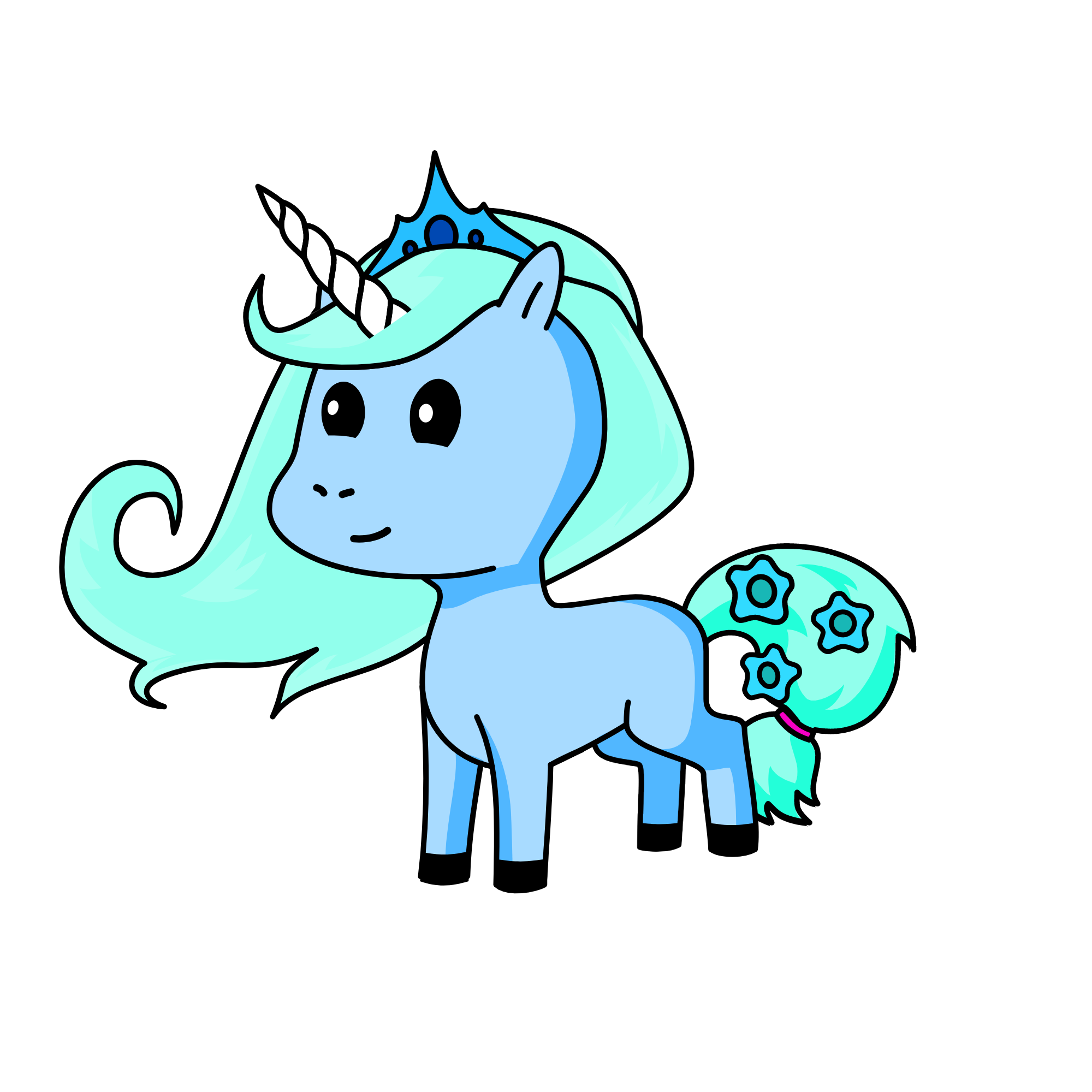 Mellanie, the unicorn