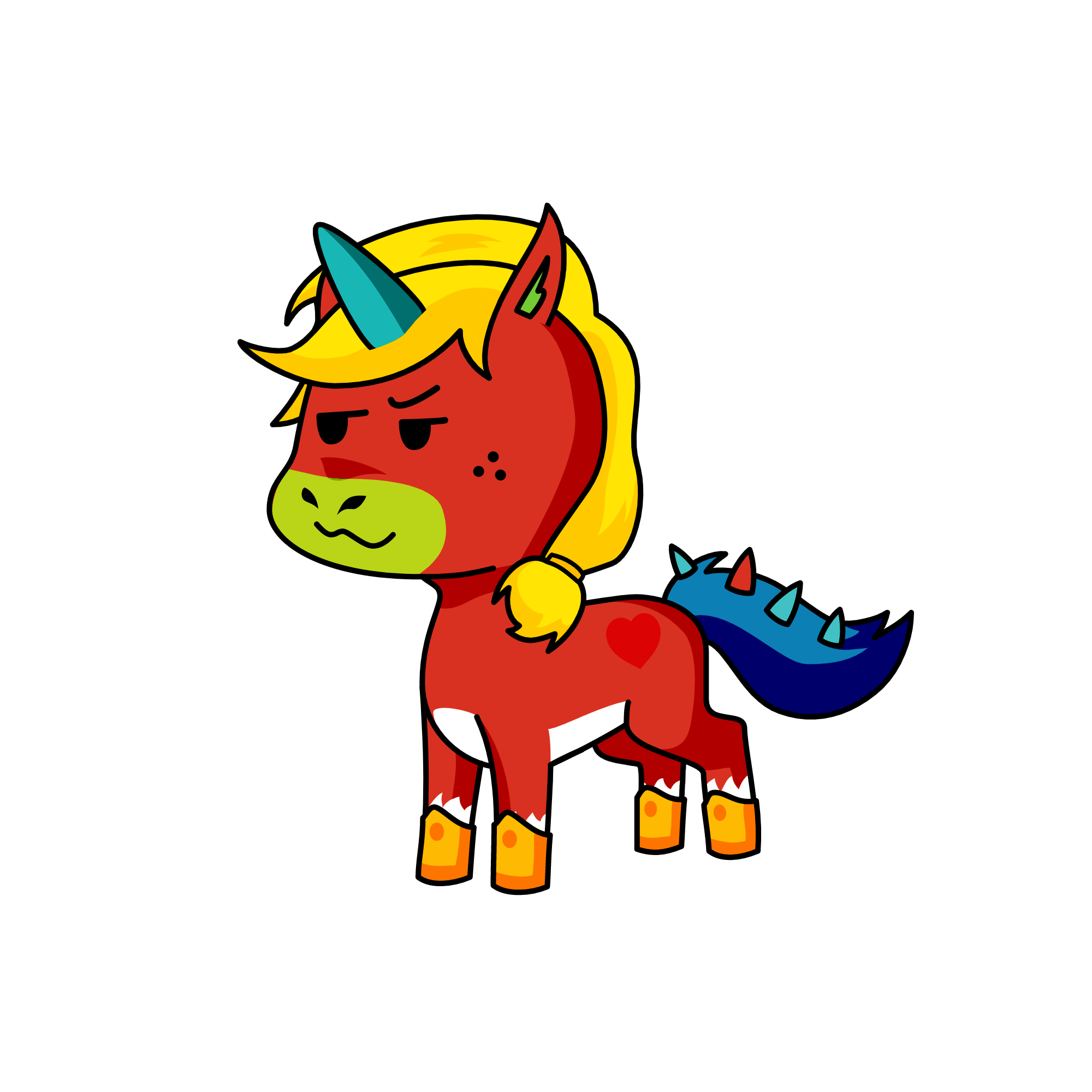 m,zxjksjdoiui87fr, the unicorn