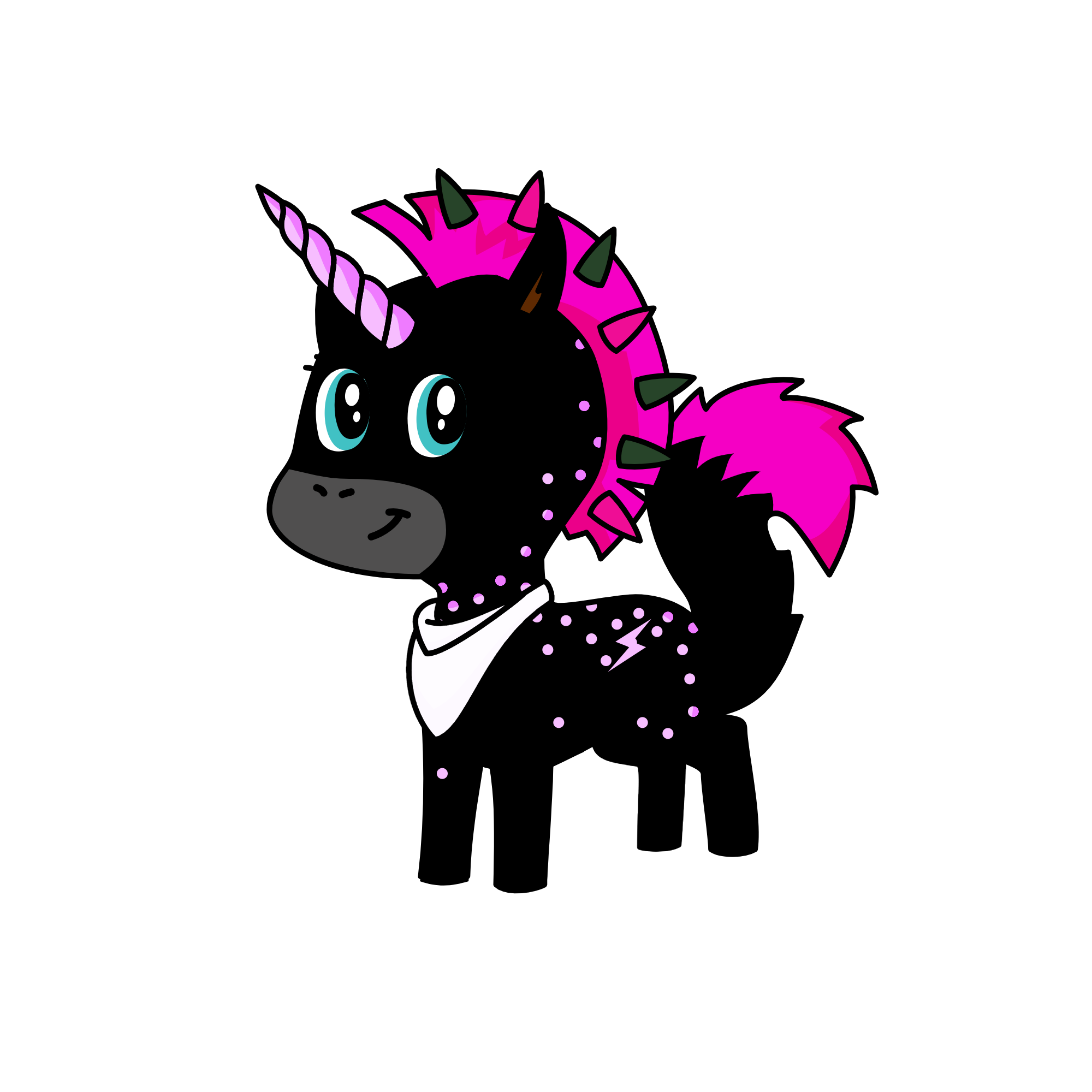 cool, the unicorn