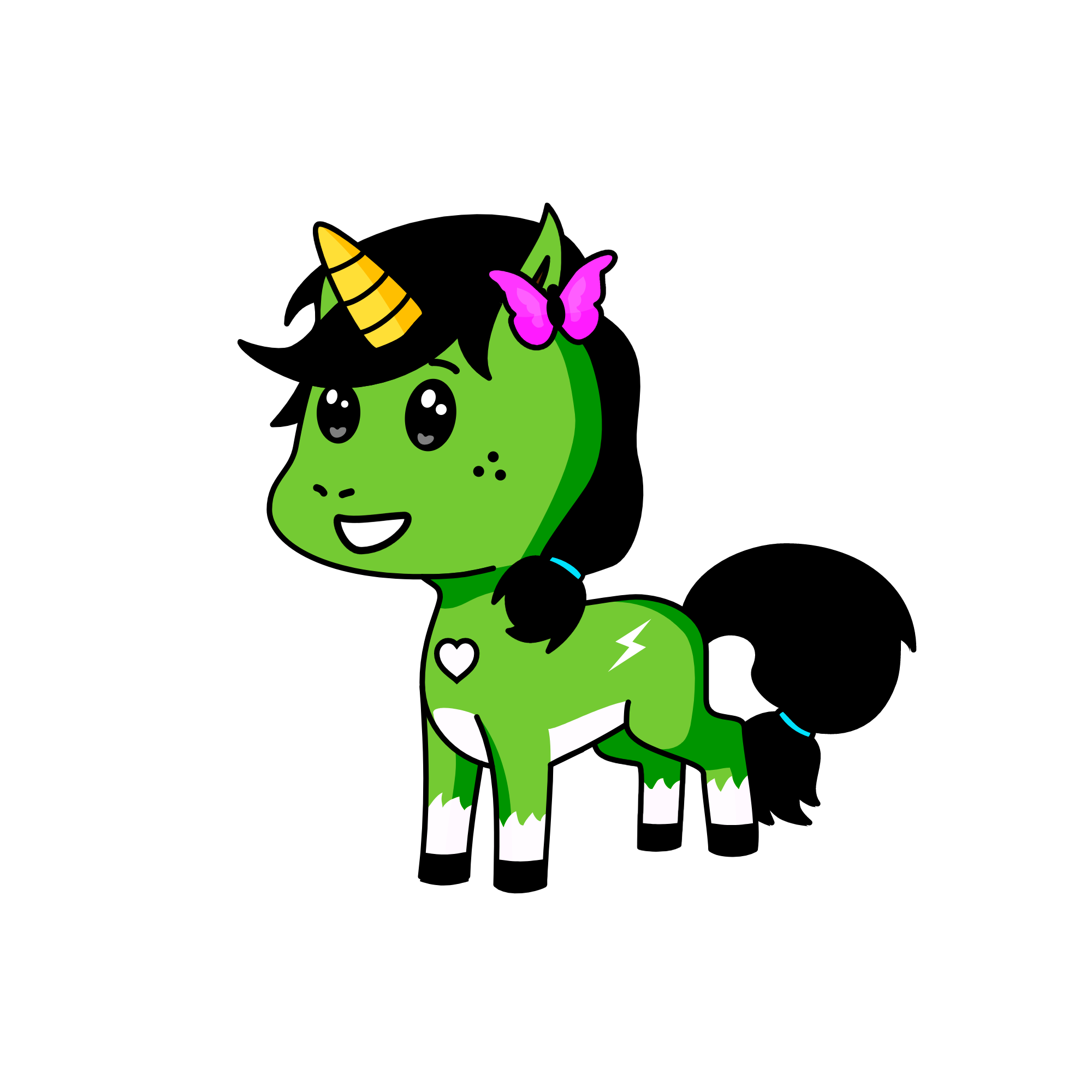 Forest Fairy , the unicorn