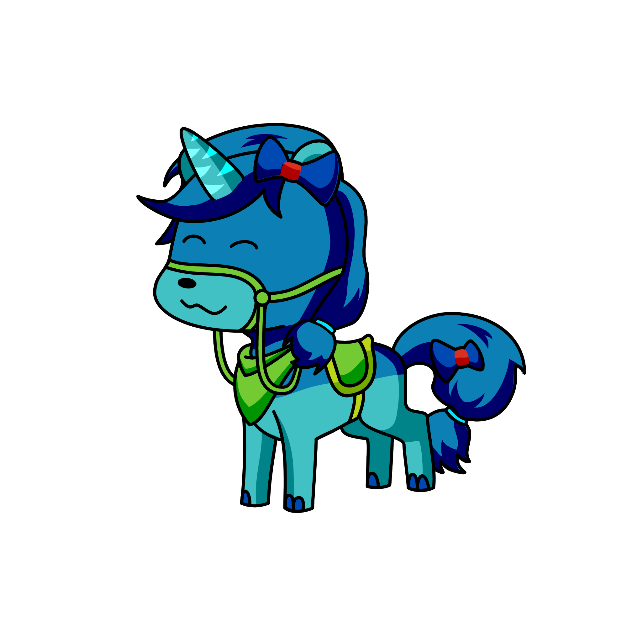 Moon, the unicorn