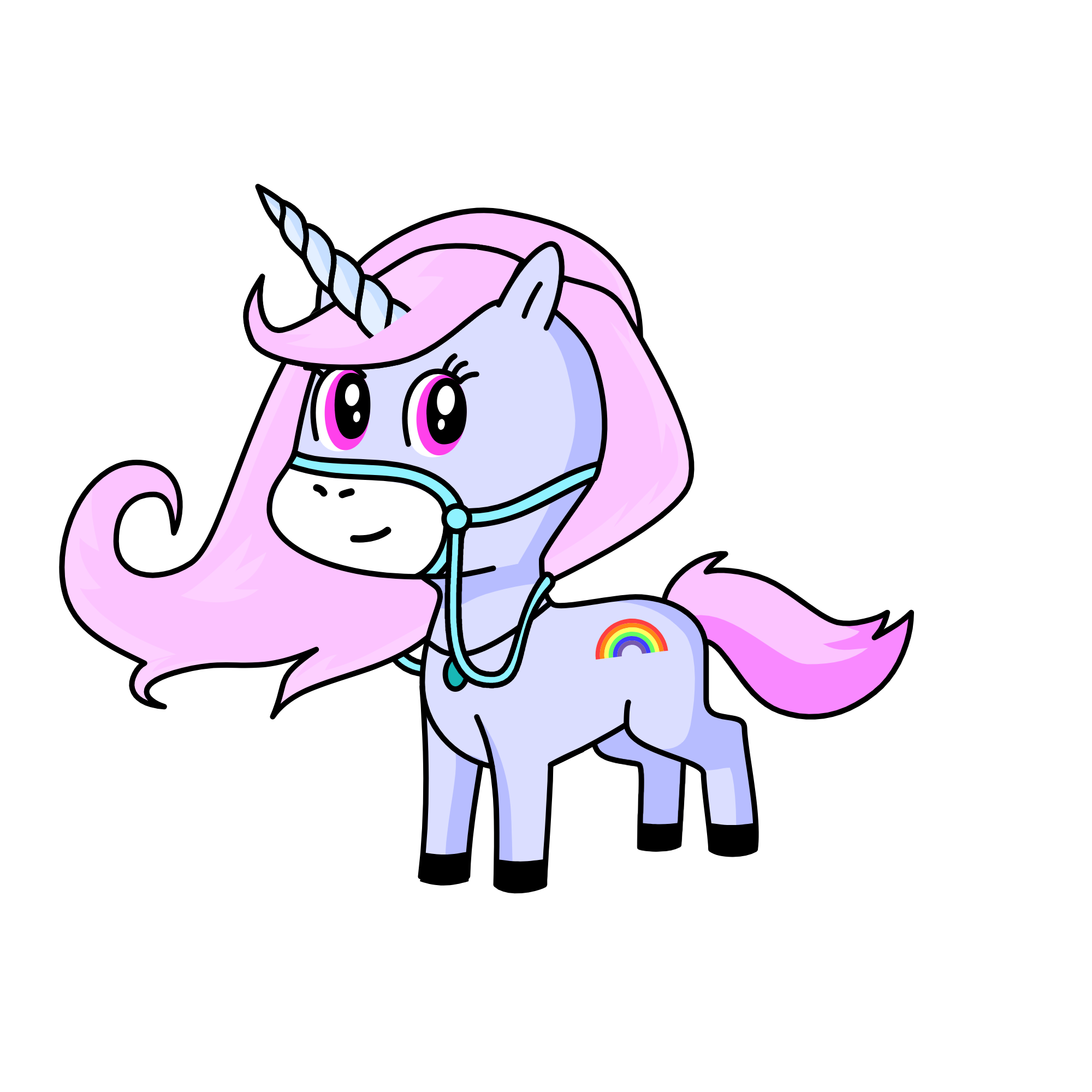 Mallanie, the unicorn