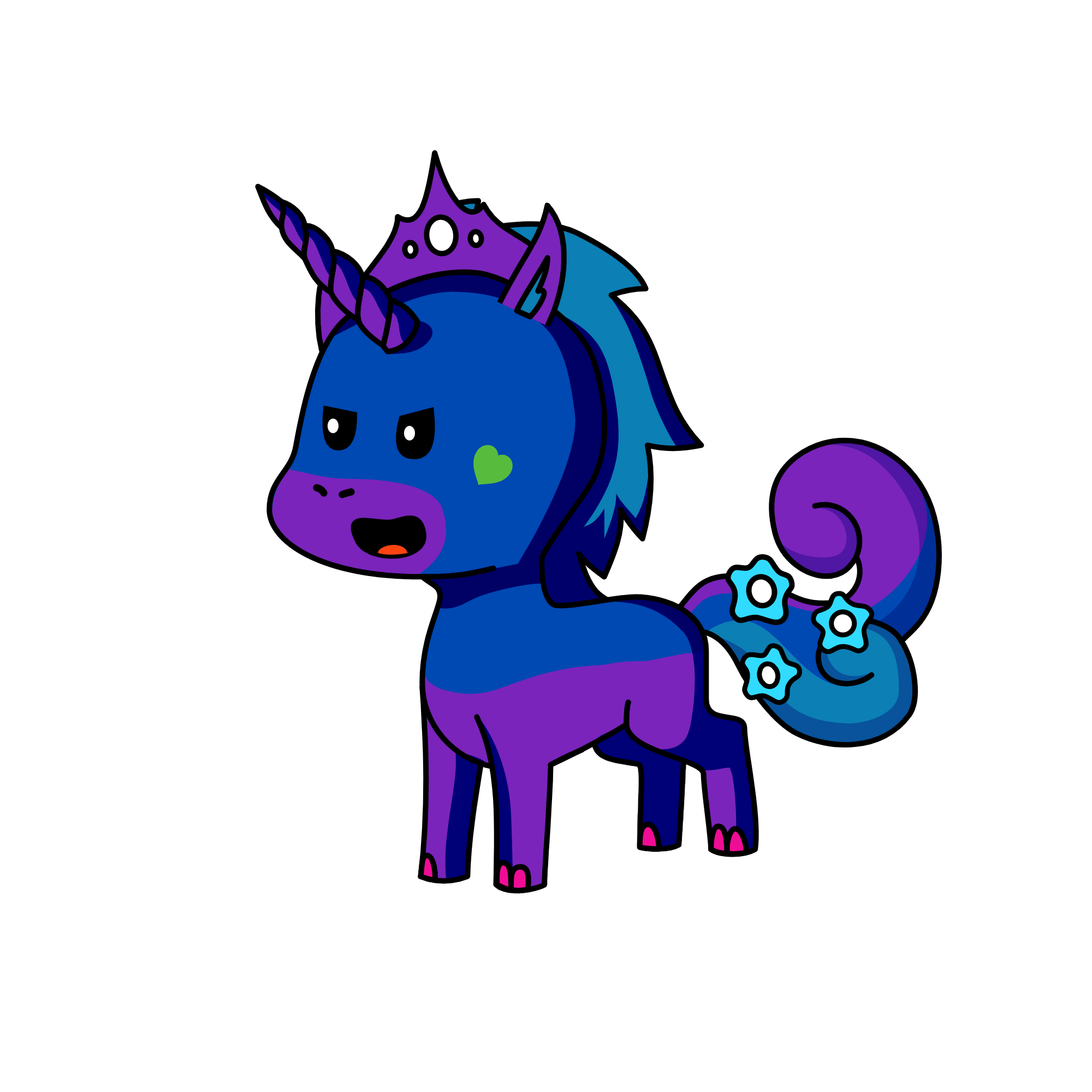 starfire, the unicorn