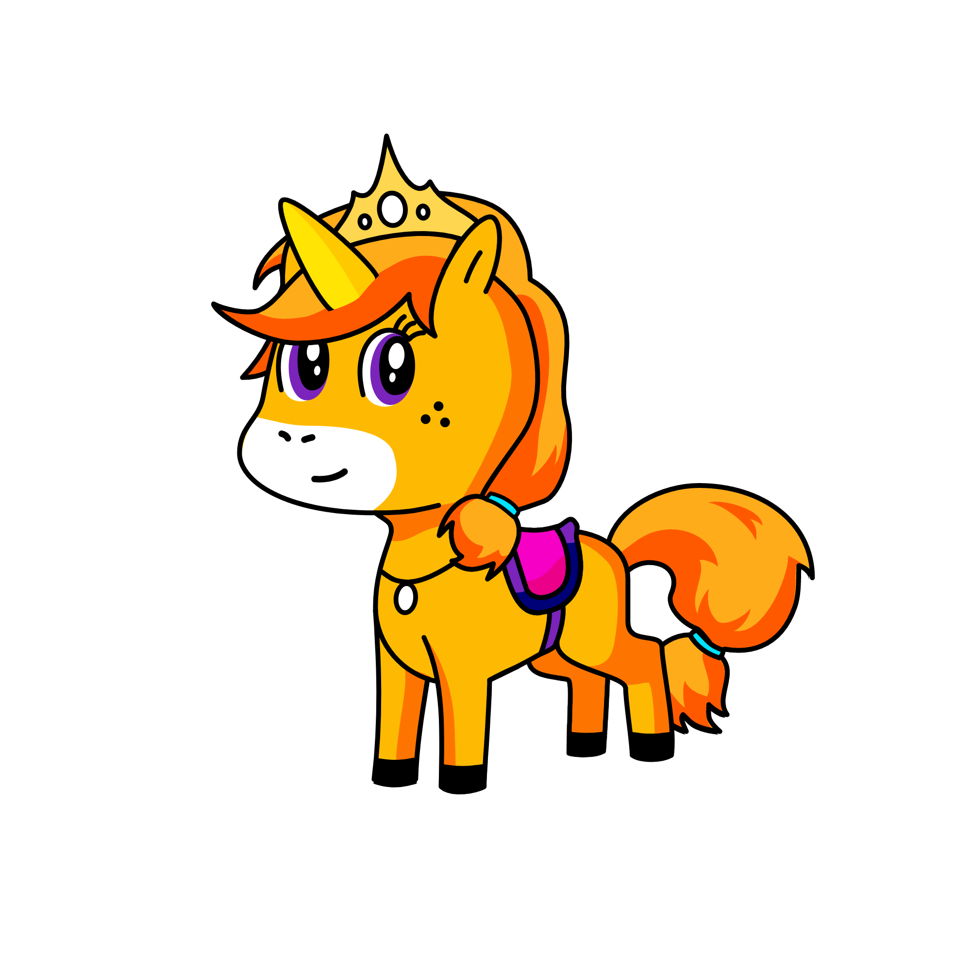 Queen, the unicorn