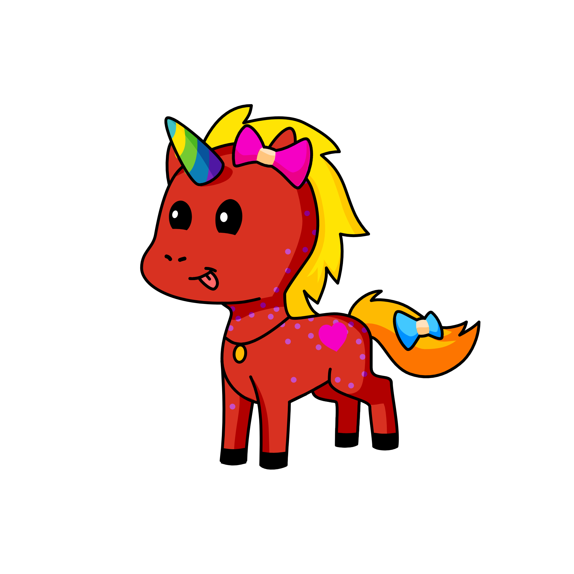 rainbow, the unicorn