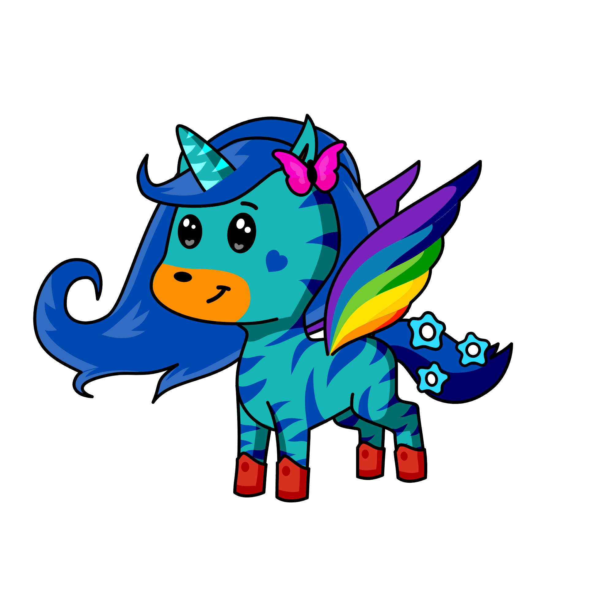 Zee, the unicorn