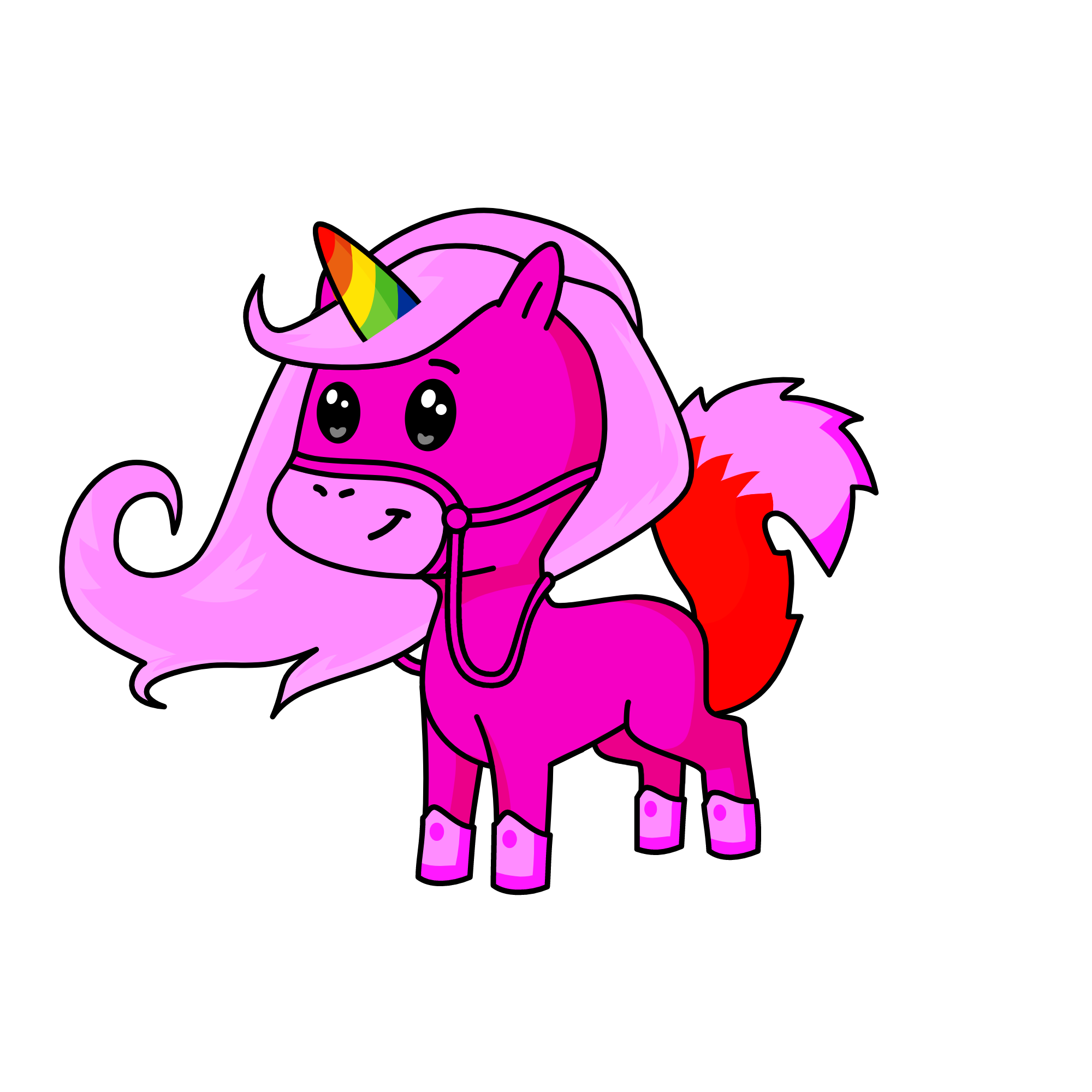Pinkie, the unicorn
