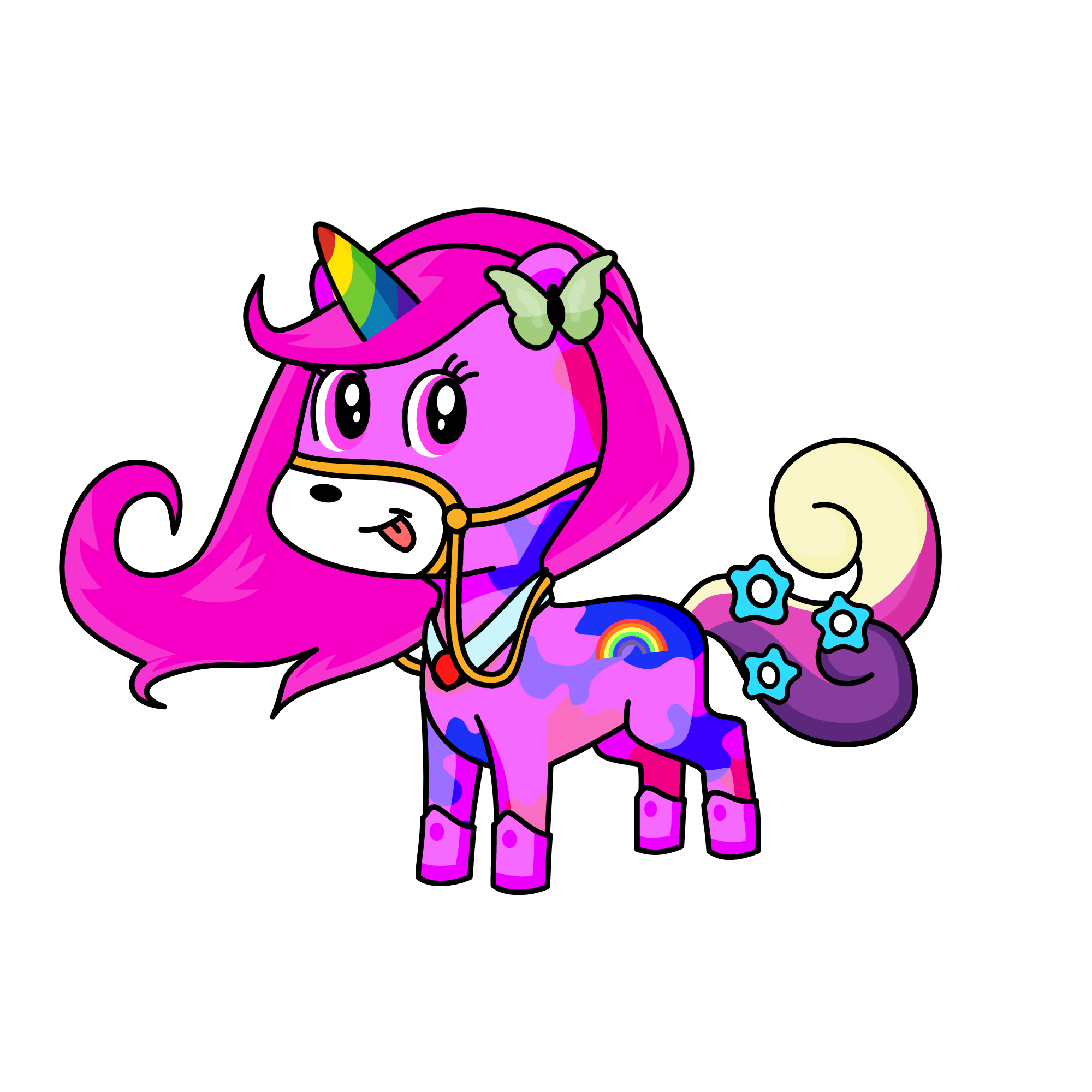 Cotton Candy, the unicorn