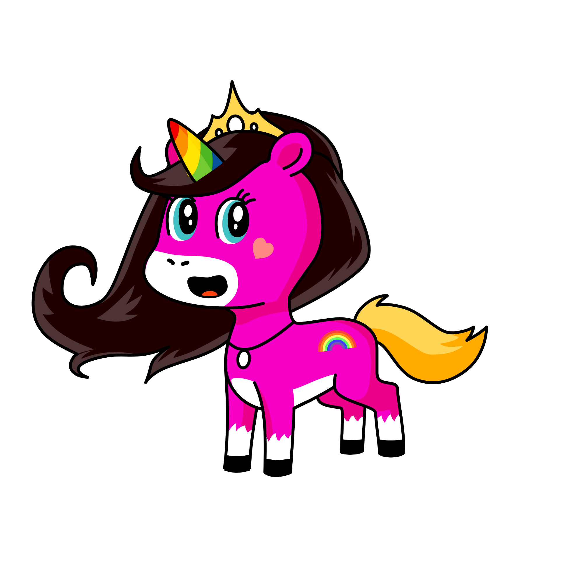 Gisel, the unicorn