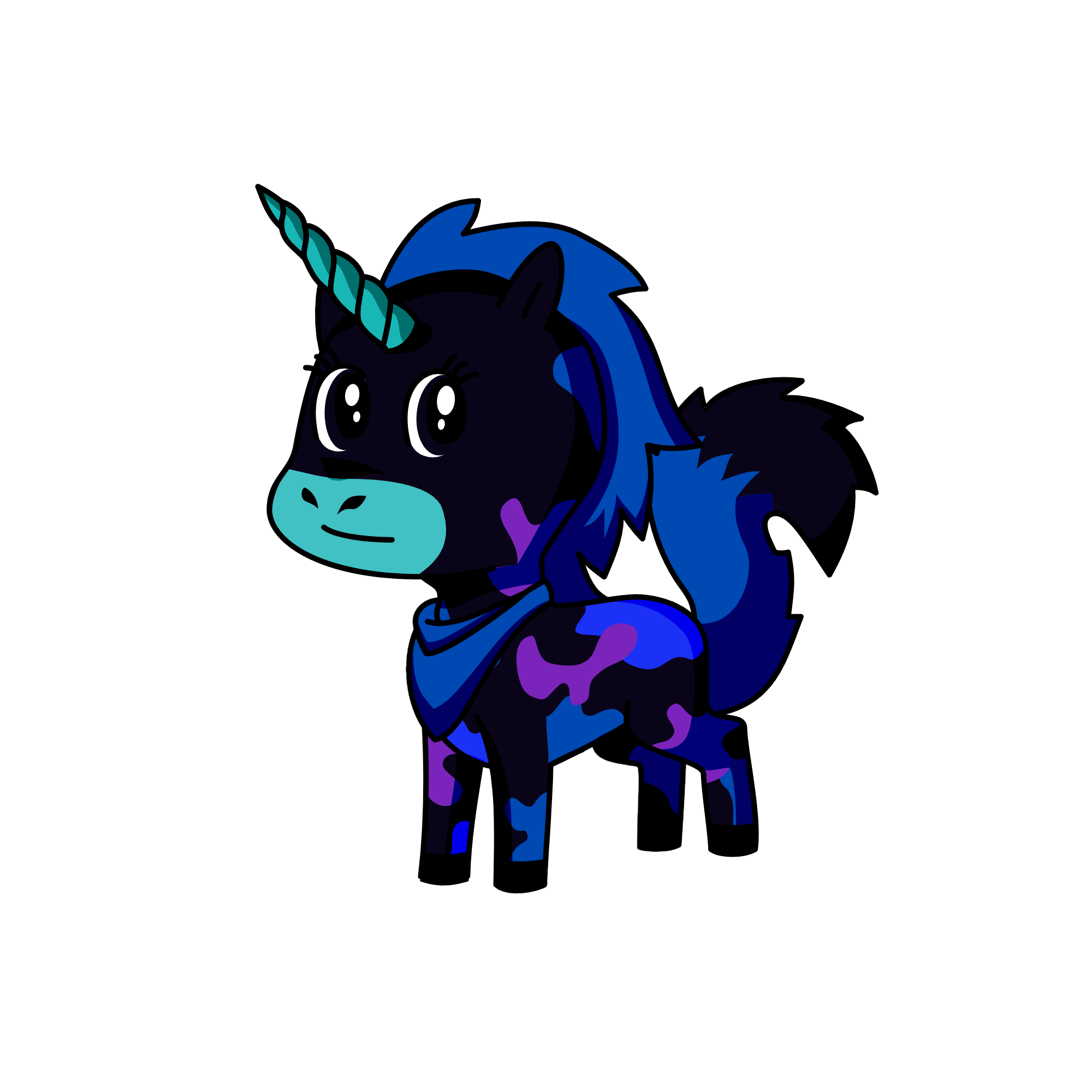 Shadow, the unicorn