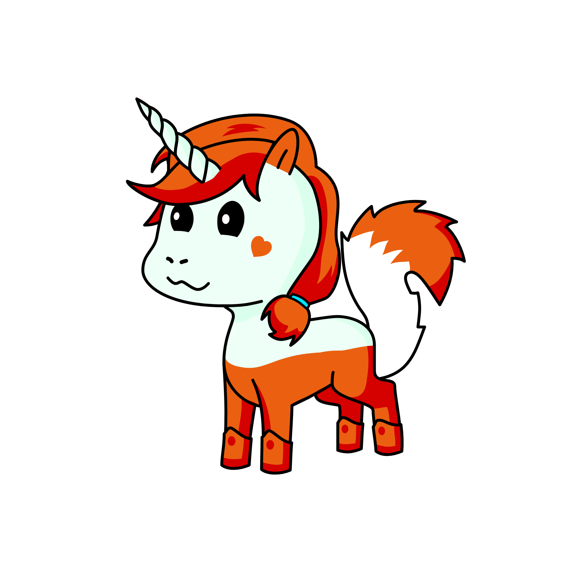 circus beby, the unicorn