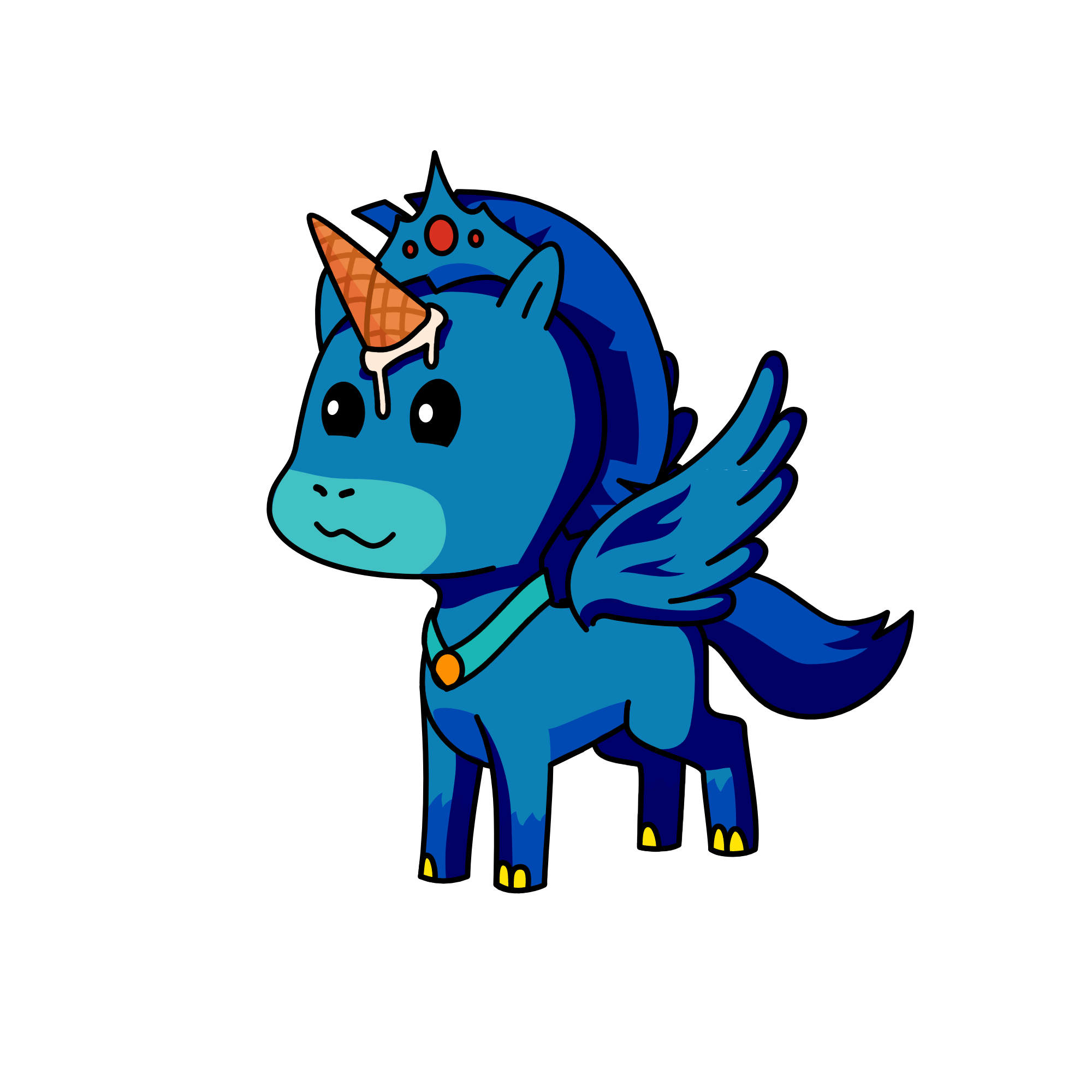 ice cream king, the unicorn