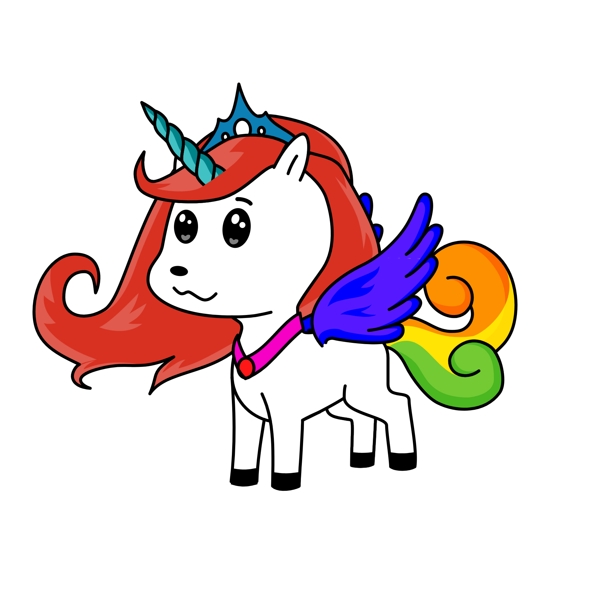 reinbou, the unicorn