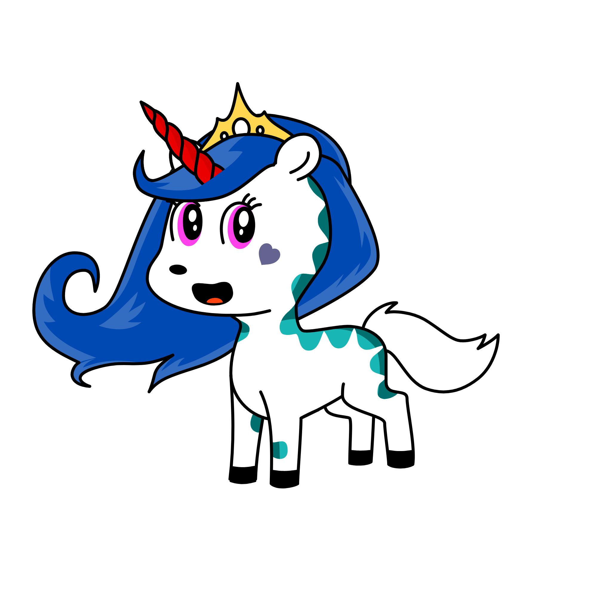 Mimi, the unicorn