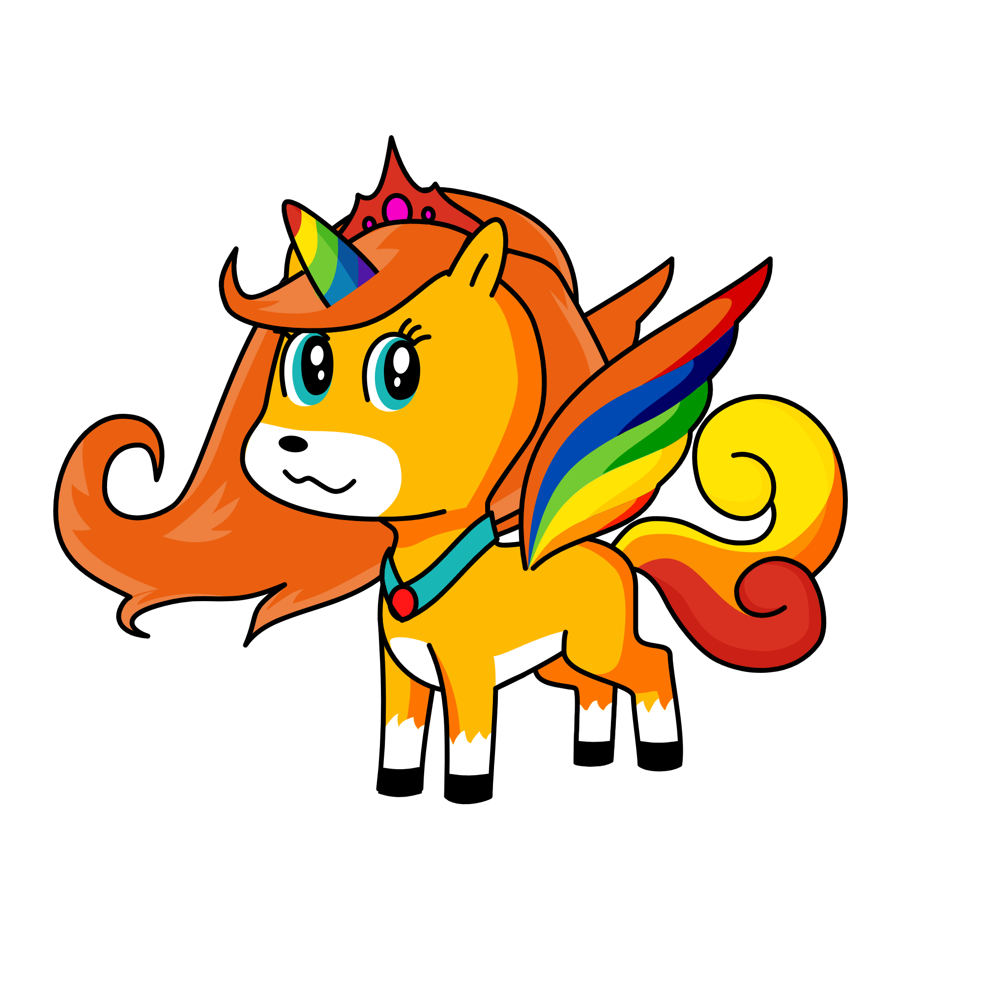 foxy, the unicorn