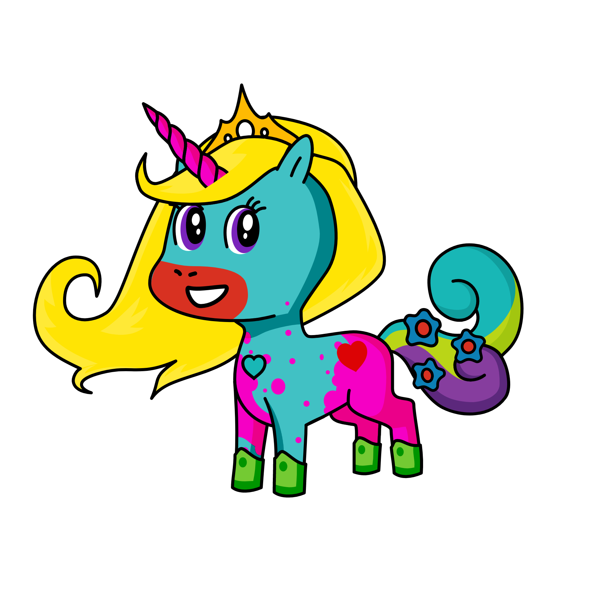 Hailey, the unicorn