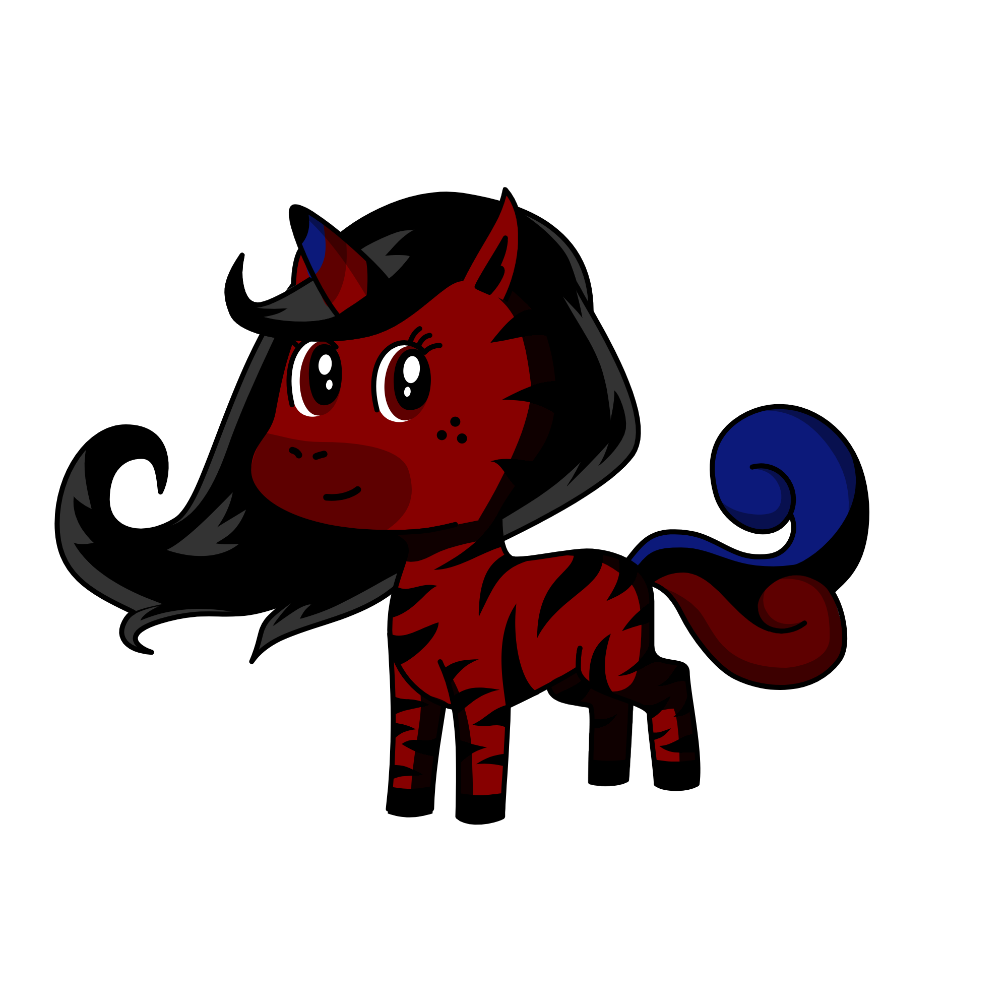 Midnight, the unicorn