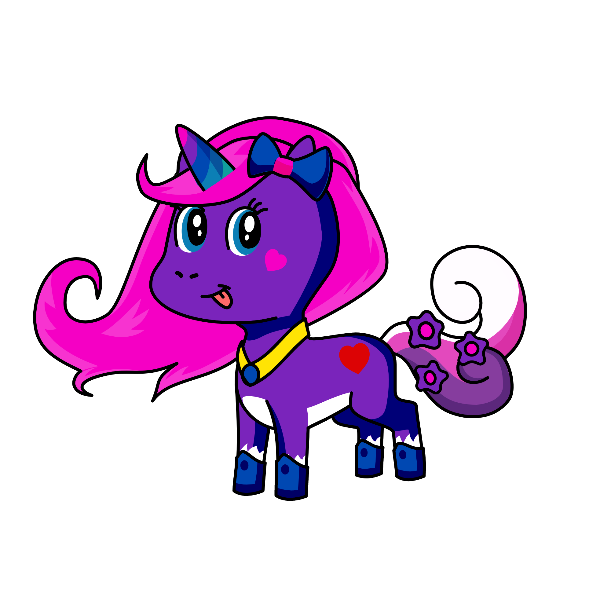 Michaela, the unicorn