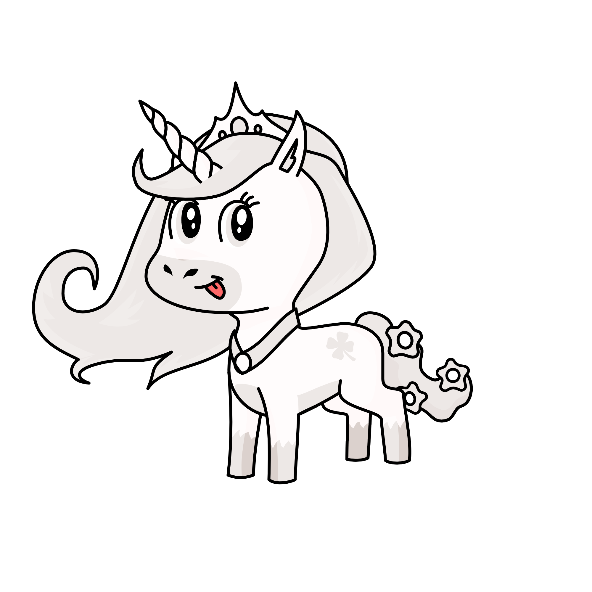 SnowBell, the unicorn