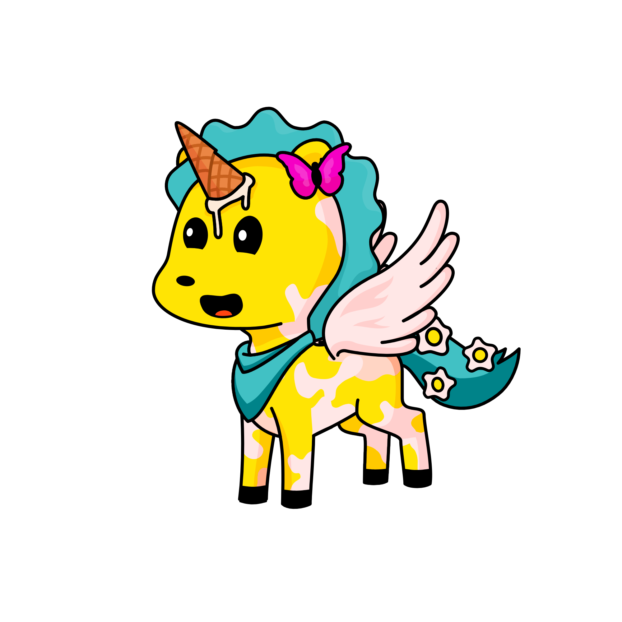 UnIce Cream Vendor, the unicorn