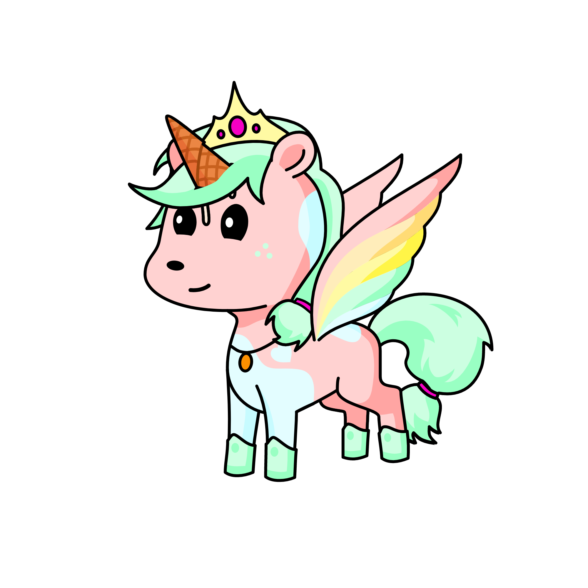 Princess Pepperina, the unicorn