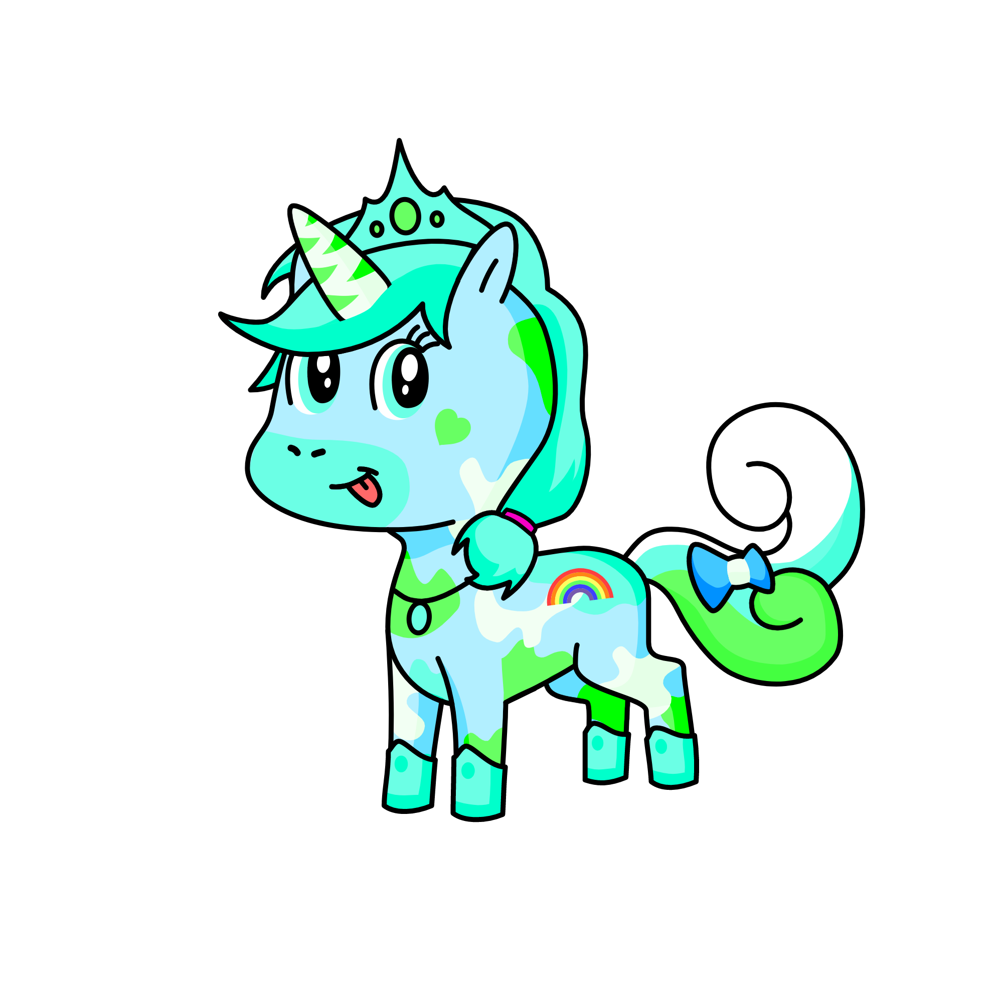 Snow Princess!, the unicorn
