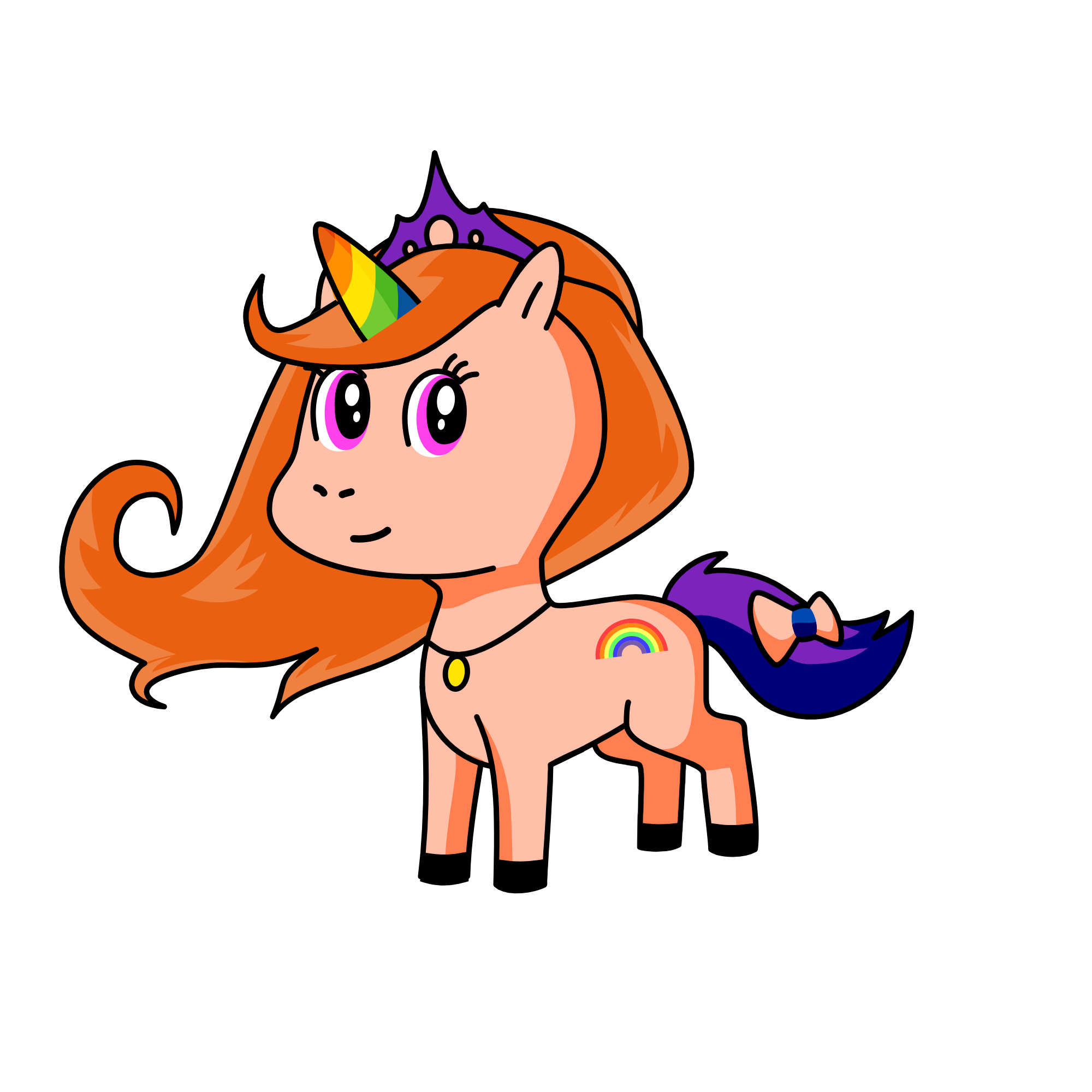 Midnight, the unicorn