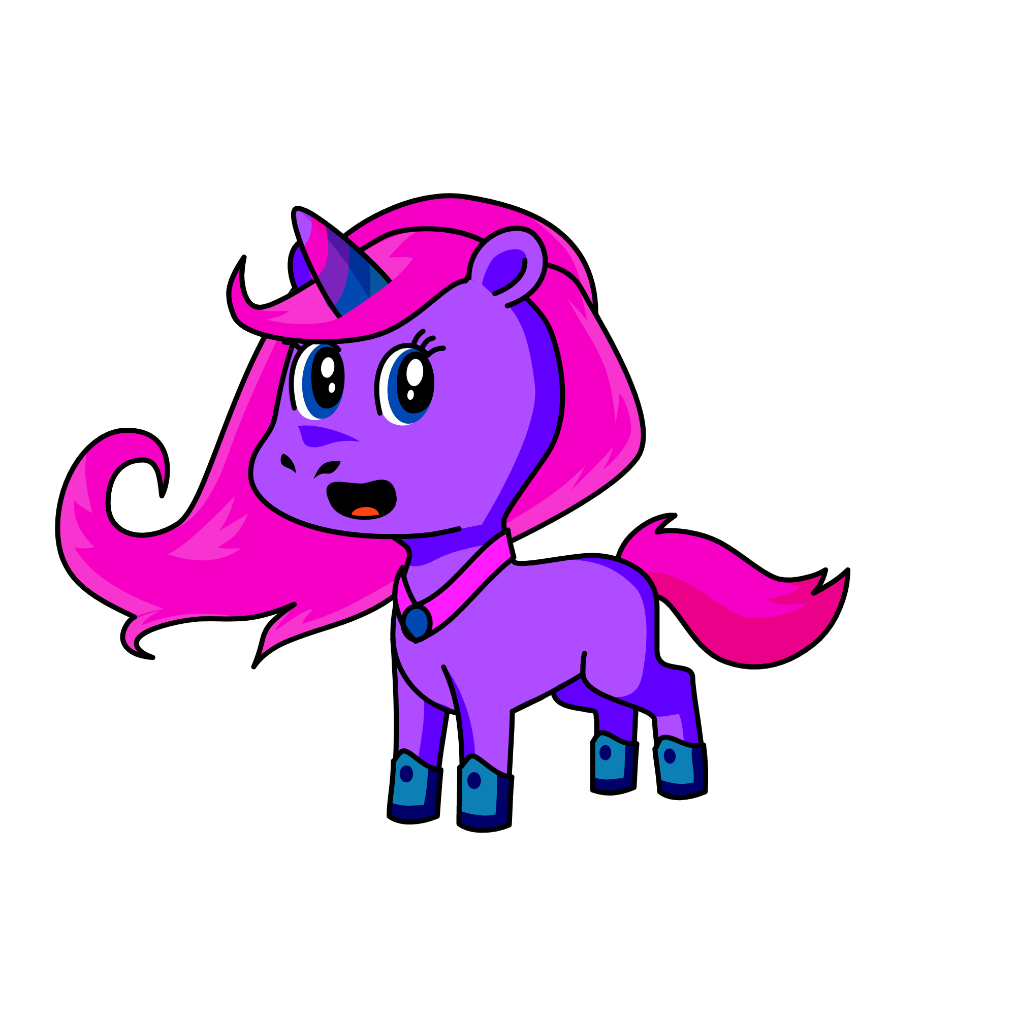 Majestia, the unicorn