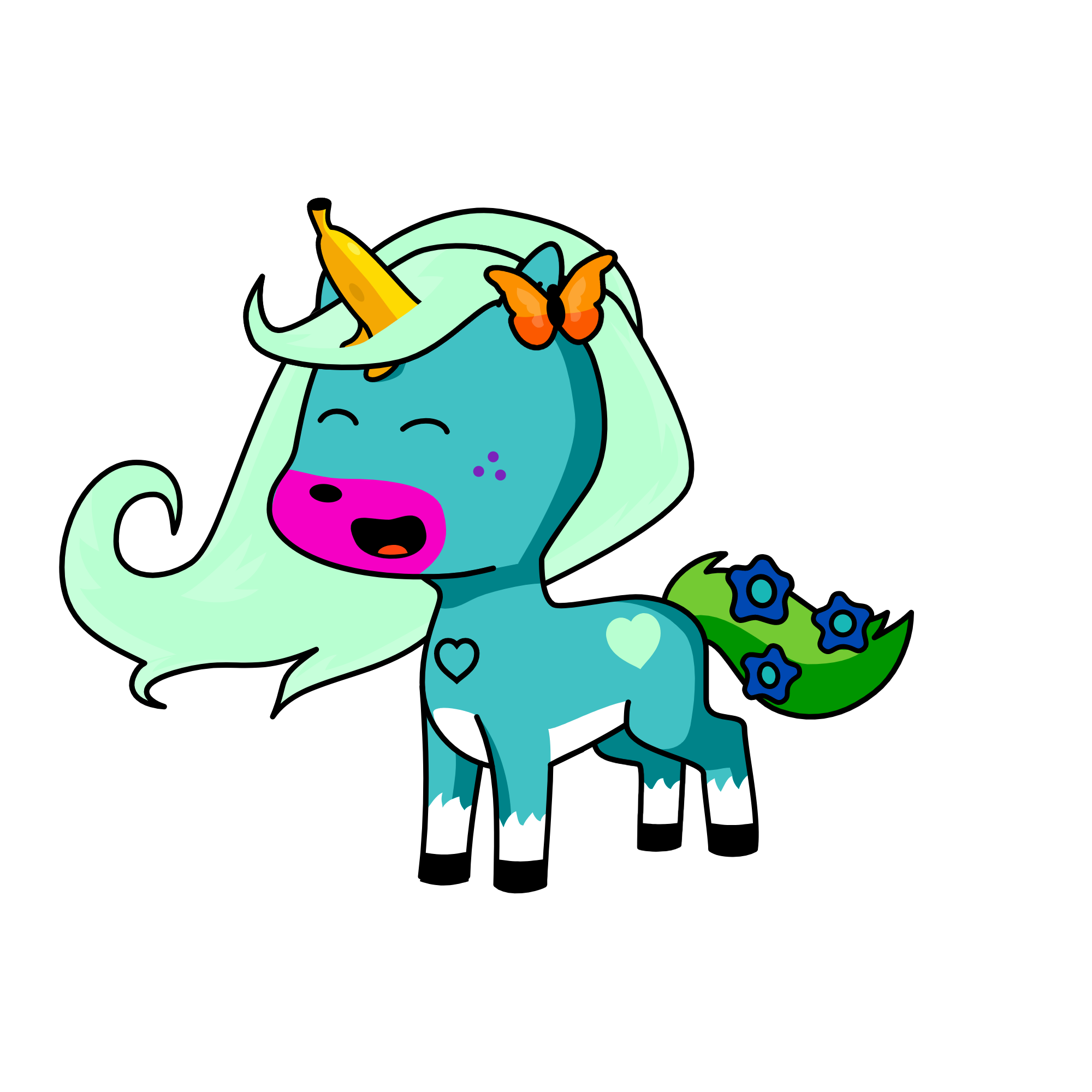 bla, the unicorn